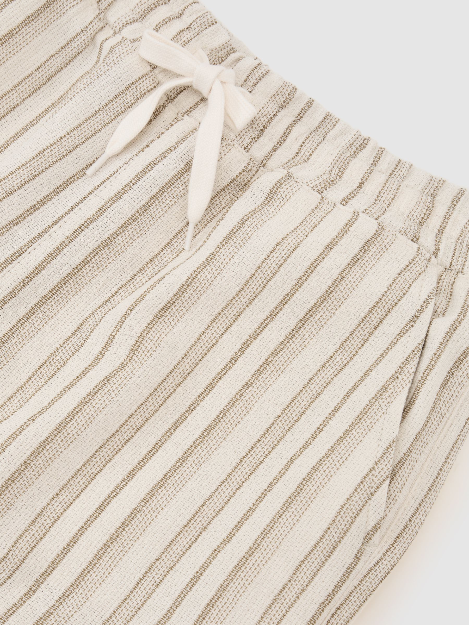 Houston Stripe Joggers in Ivory - image 3