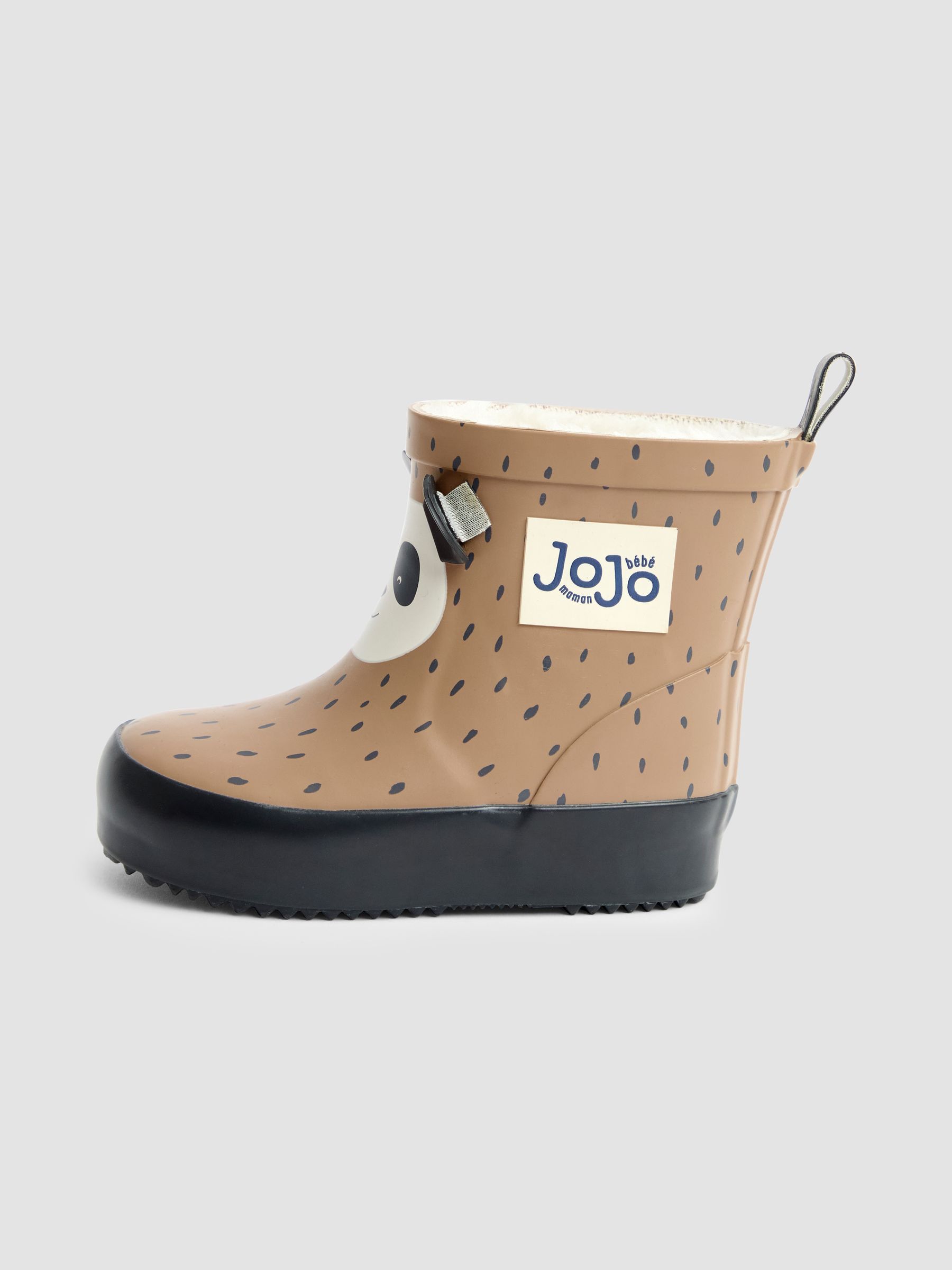 Brown Rust Cosy Lined Ankle Wellies - Image 4 of 4