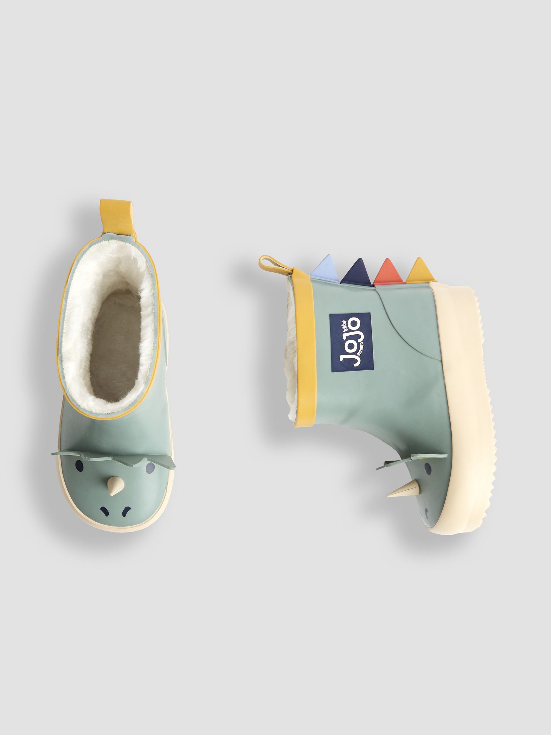 Green Rust Cosy Lined Ankle Wellies - Image 3 of 5