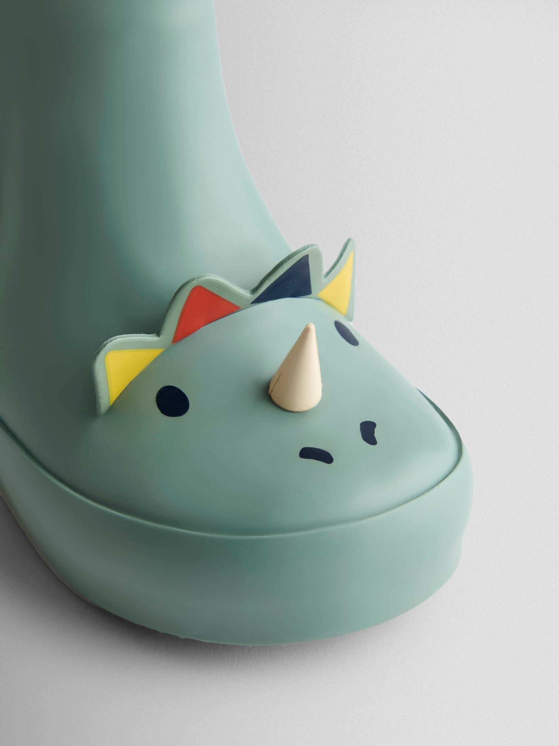 Green Dino Short Cosy Lined  Wellie Boot - Image 6 of 6