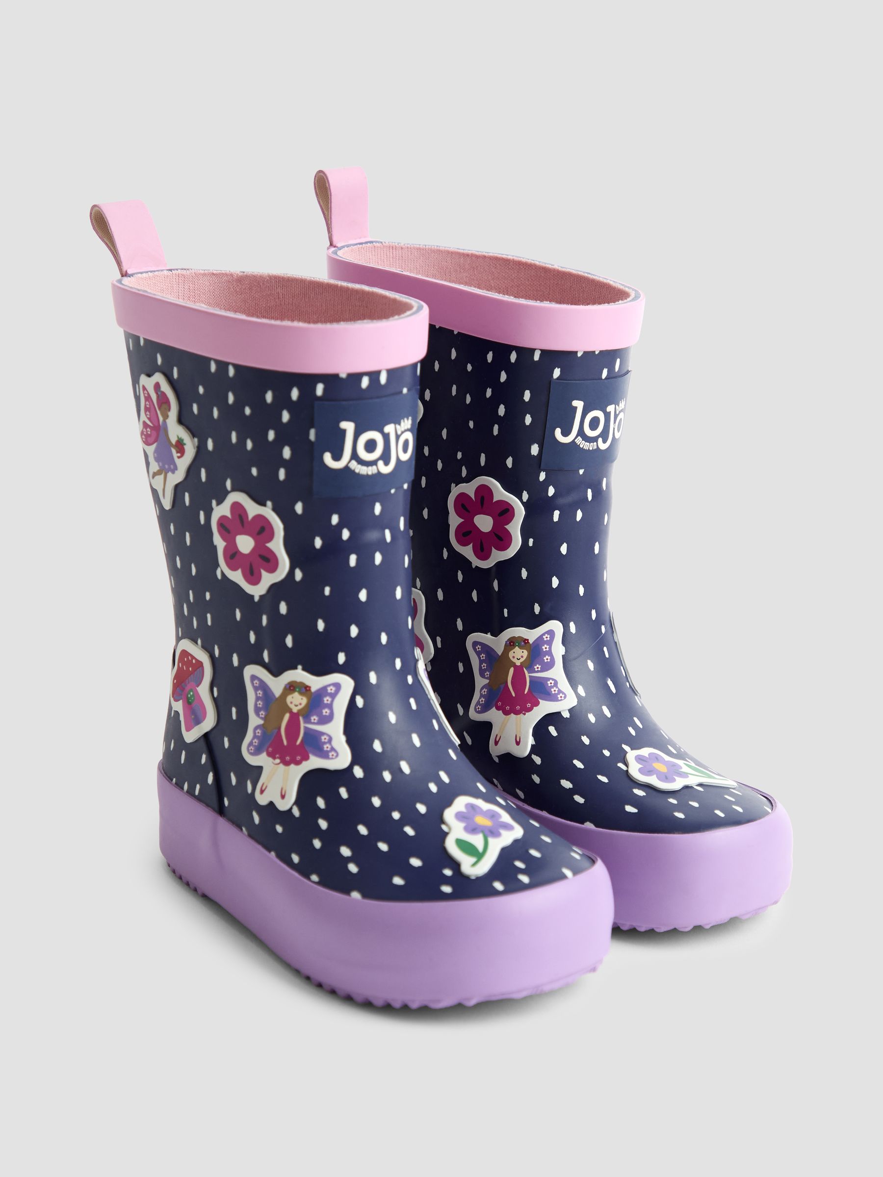 Blue Light Floral Cosy Lined Boot - Image 1 of 4