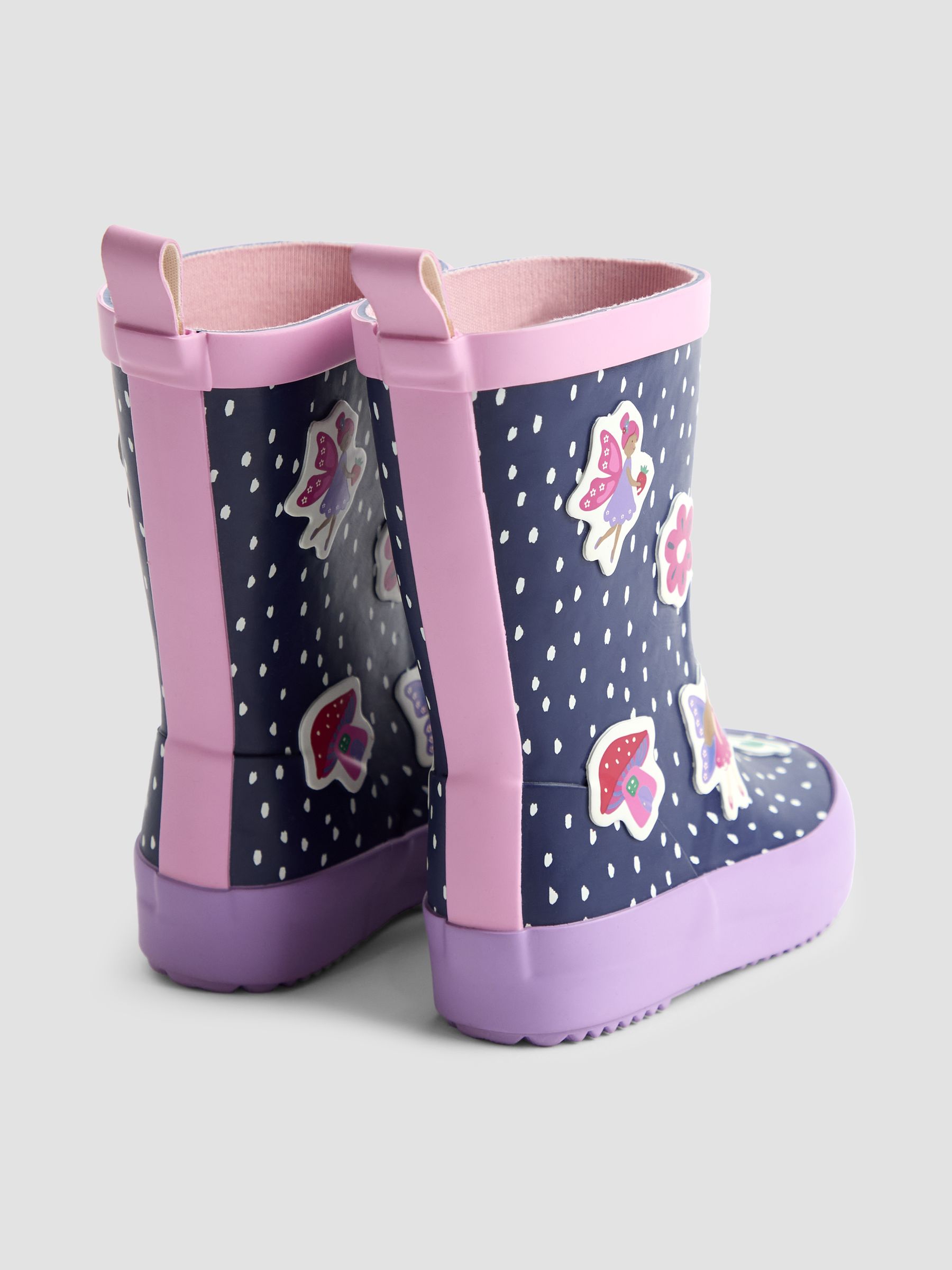 Blue Navy Fairy Cosy Lined Boot - Image 7 of 9