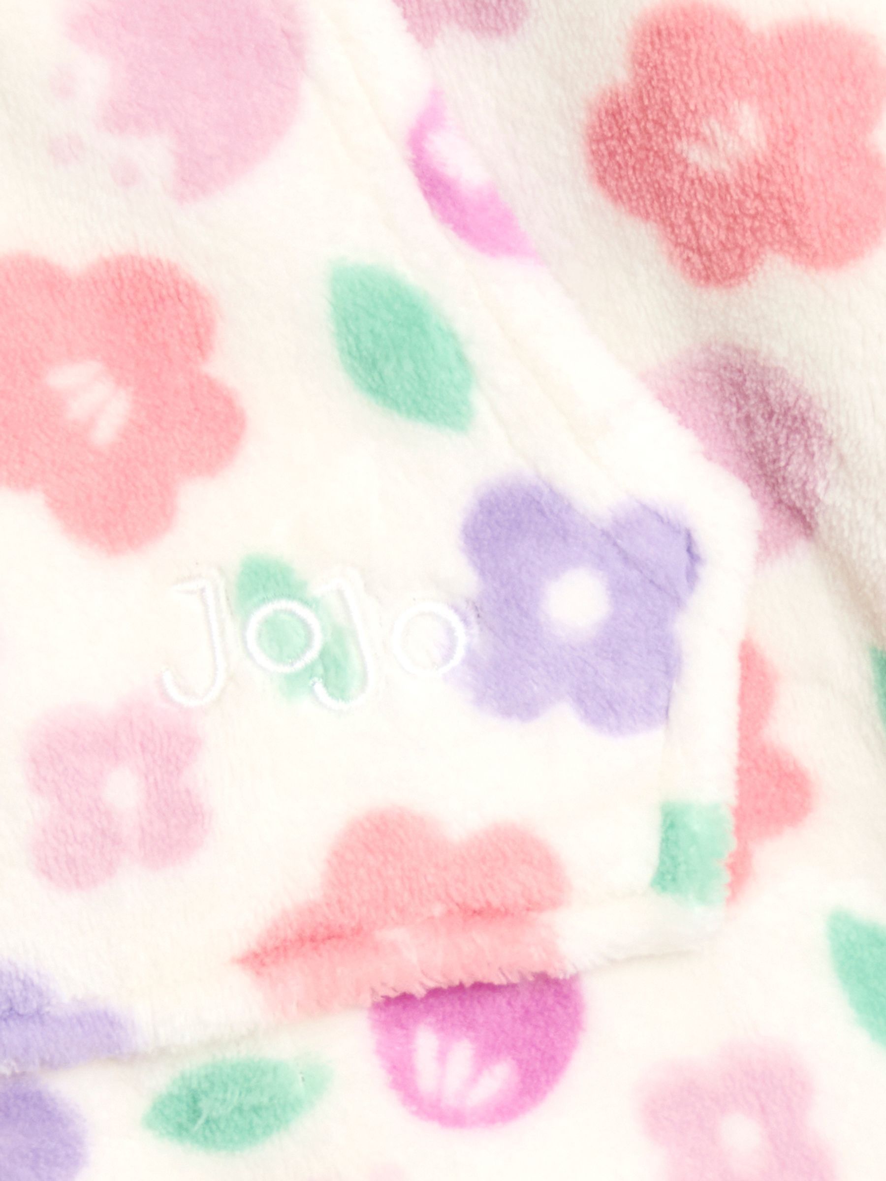 Pink Floral Cosy Hooded Blanket - Image 4 of 4