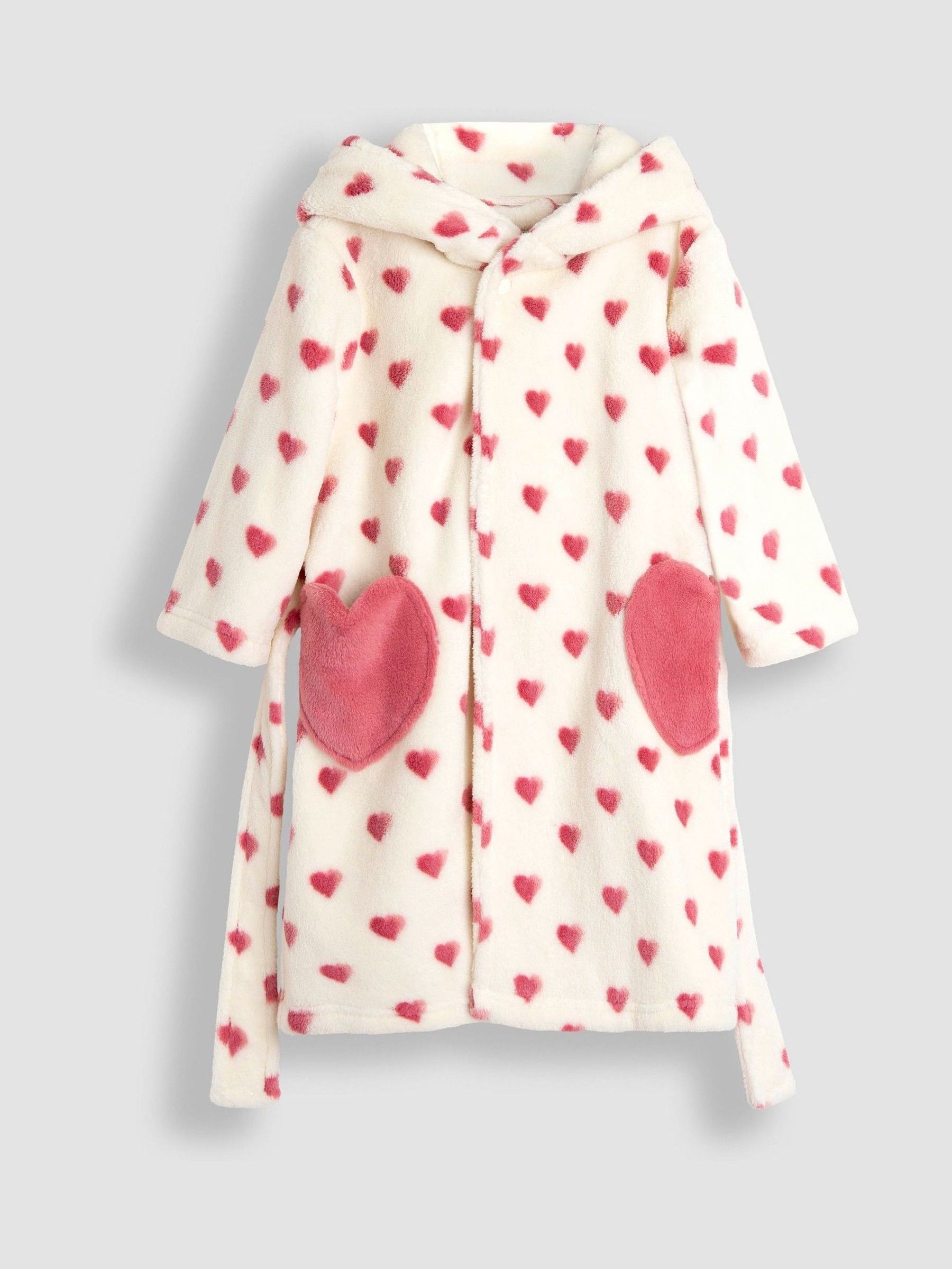 Cream Heart Dressing Gown - Image 1 of 6
