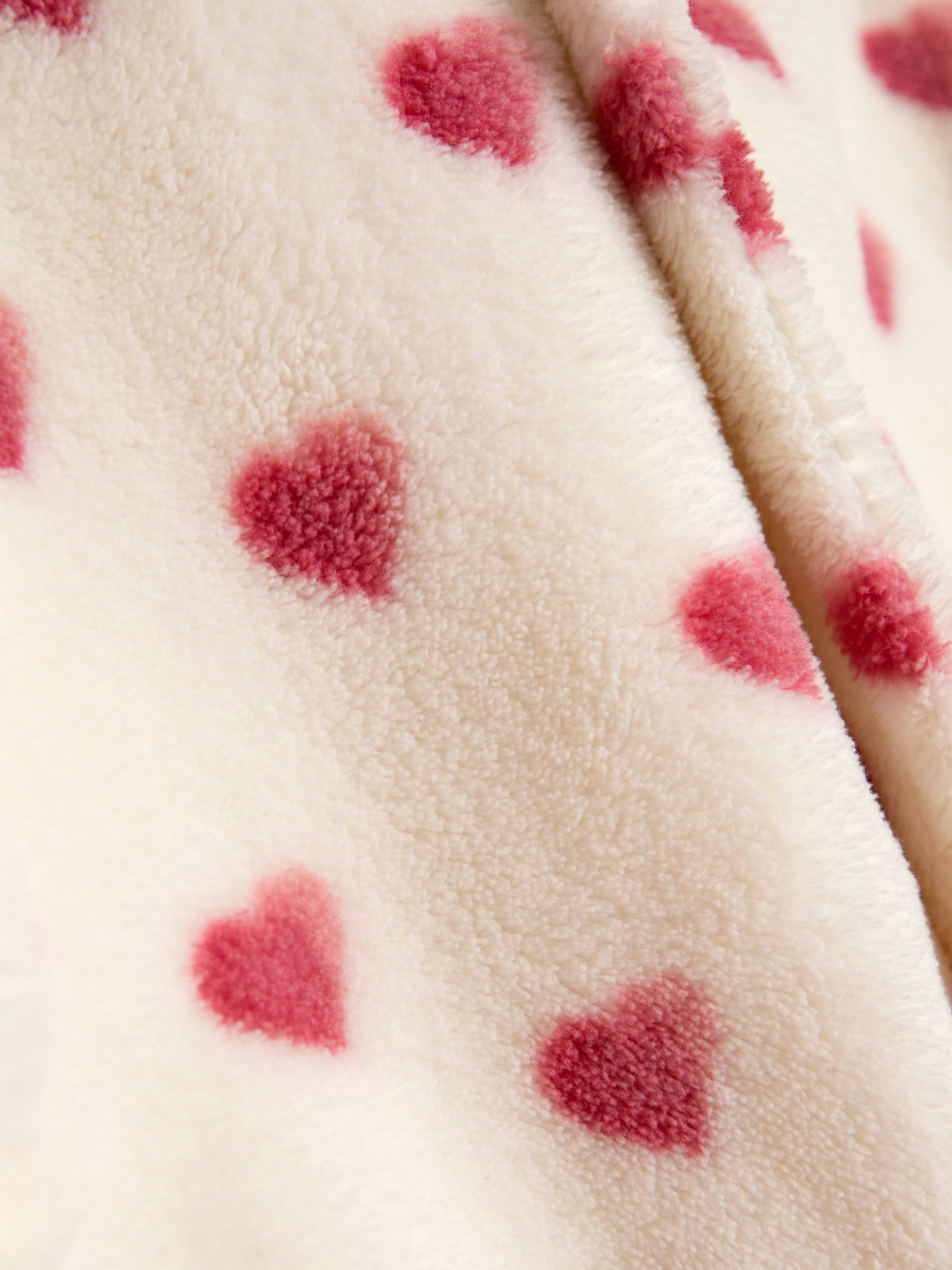 Cream Heart Dressing Gown - Image 4 of 6