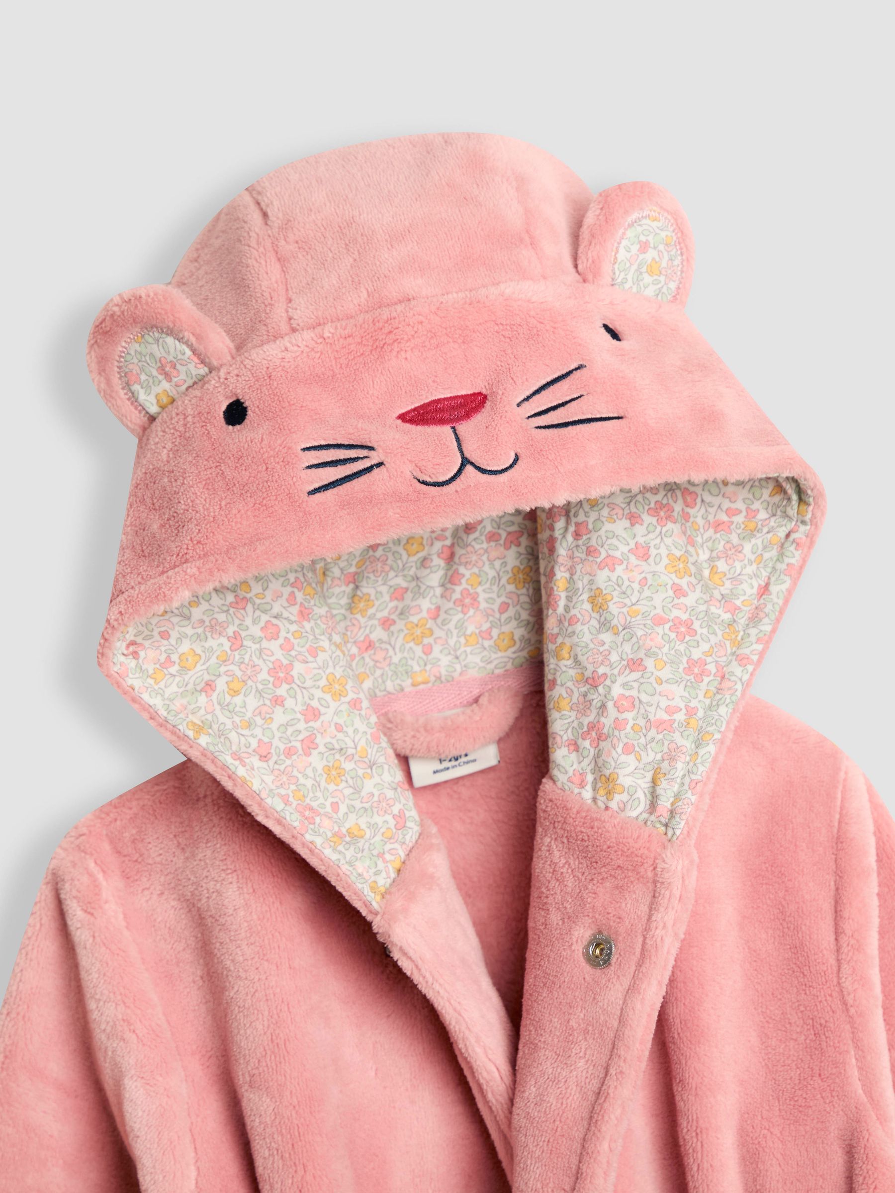 Pink Mouse Dressing Gown - Image 2 of 3