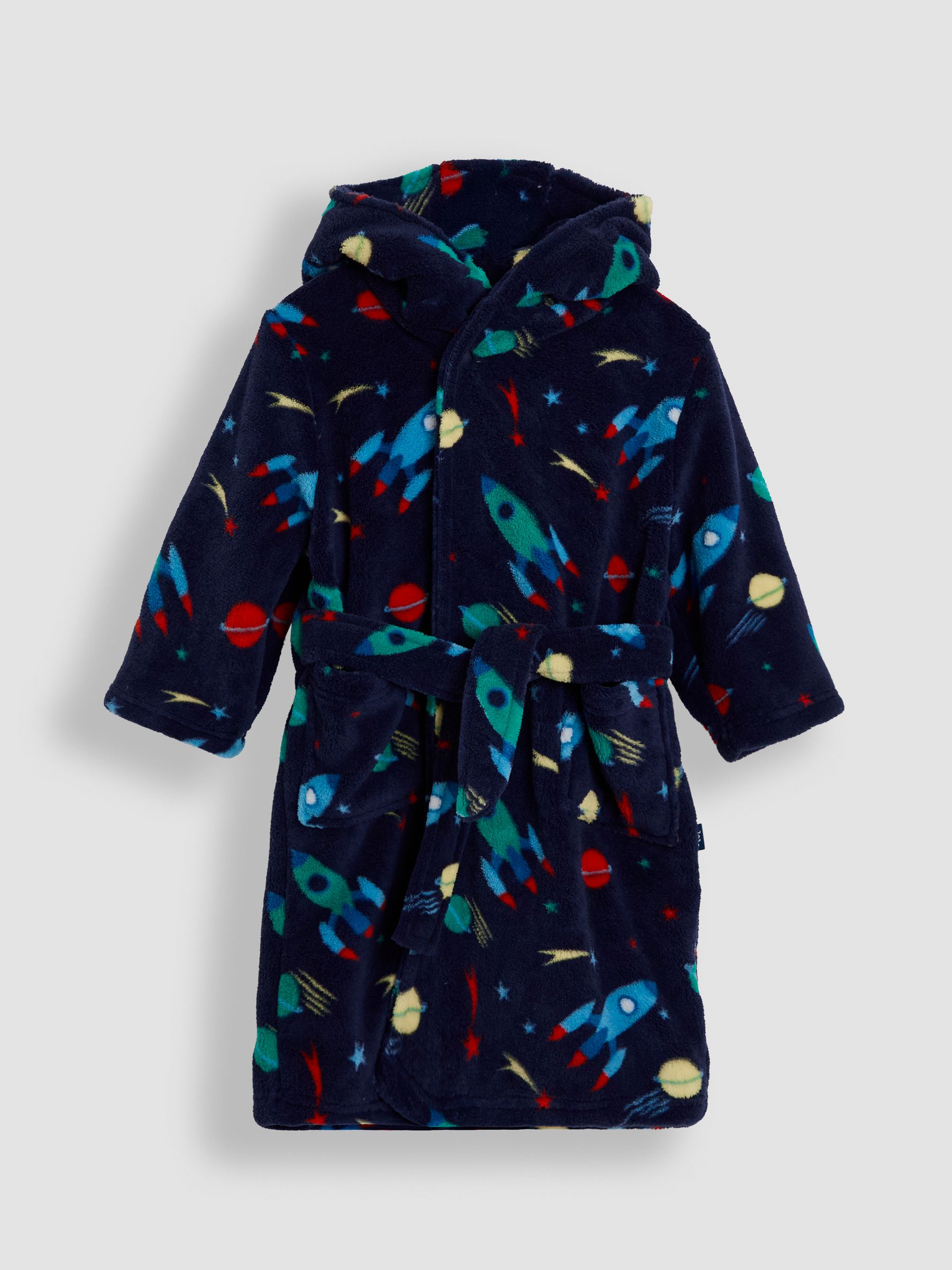 Navy Blue Dressing Gown - Image 1 of 3