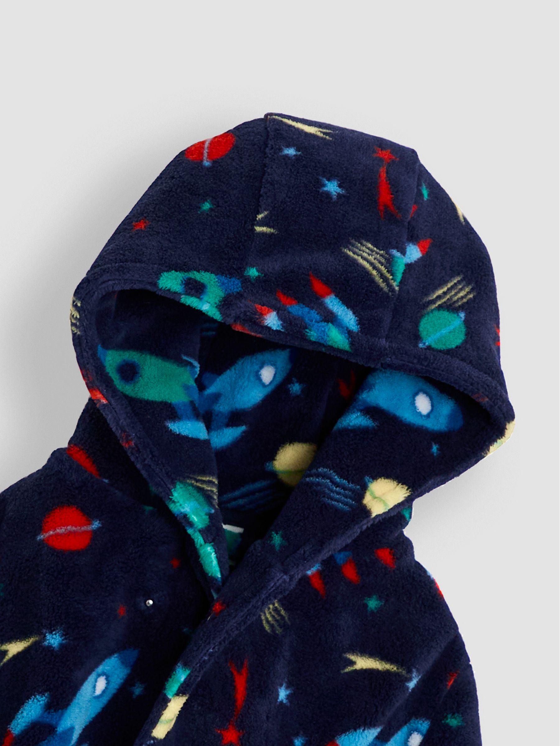 Navy Blue Dressing Gown - Image 3 of 3
