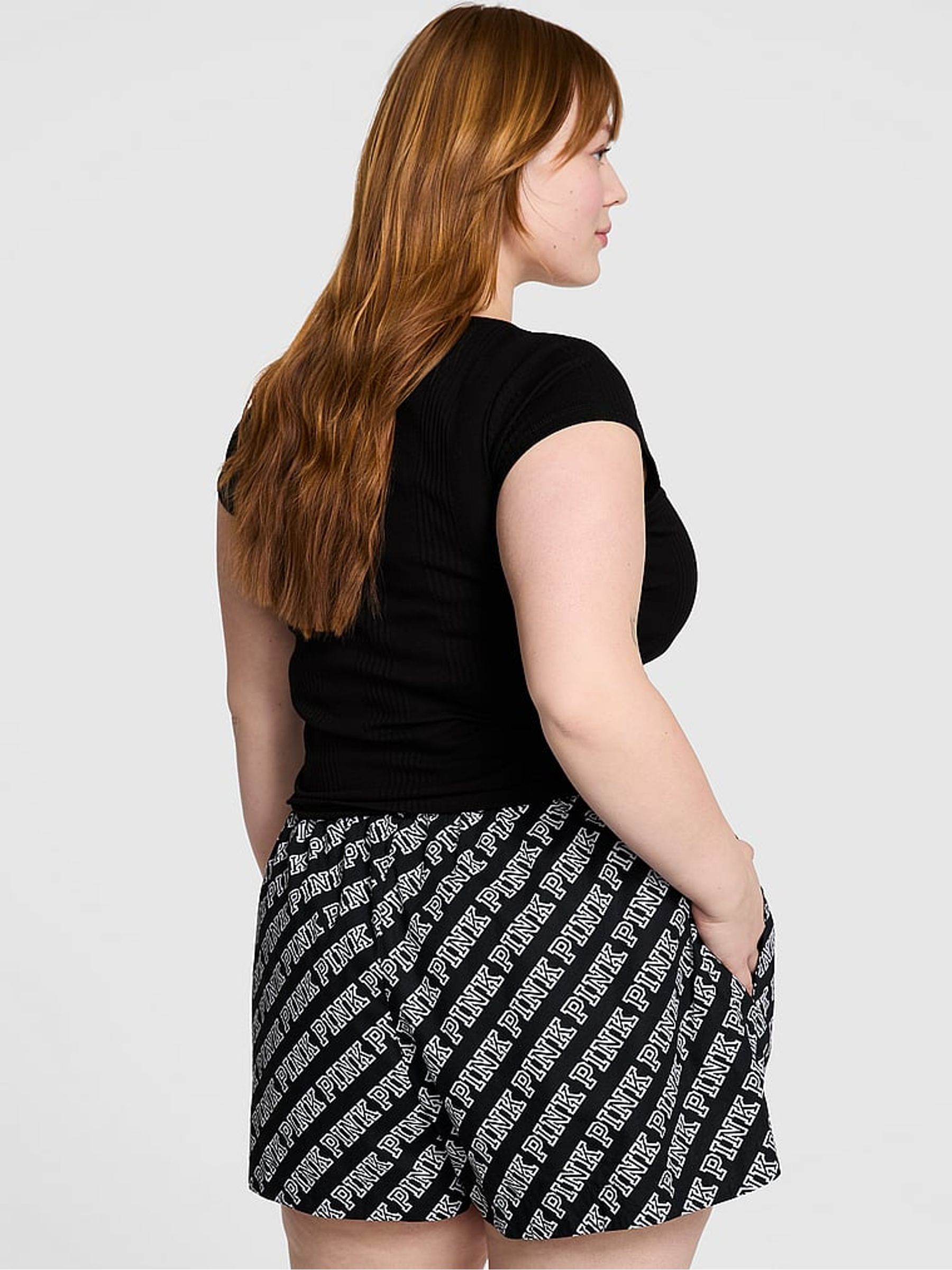 Black Short Pyjama Bottoms - Image 2 of 3