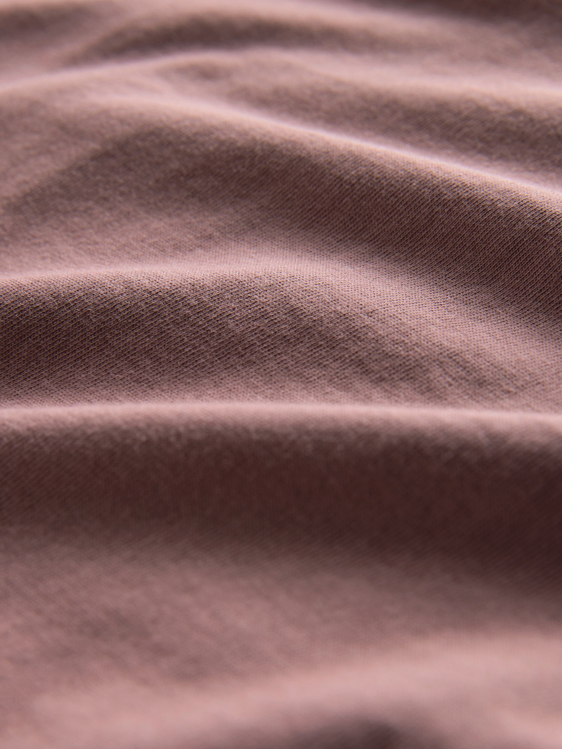 White/Pale Pink/Mauve Pink/Light Brown/Black - 5 Pack Relaxed Long Sleeved T-Shirts - Image 8 of 8