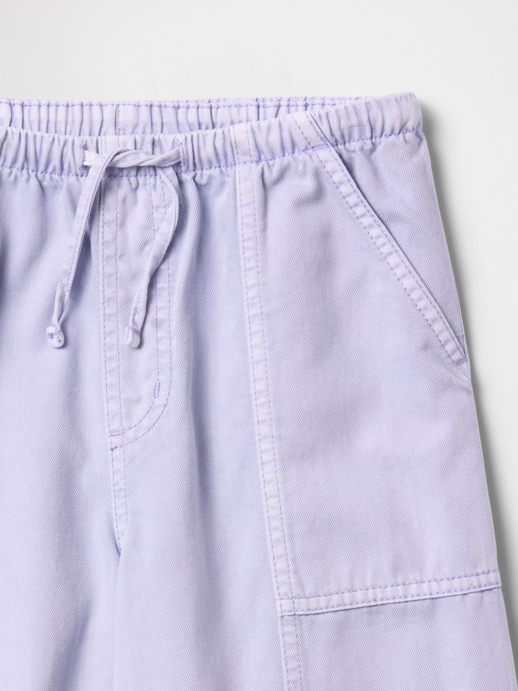 Purple Twill Easy Baggy Trousers - Image 5 of 5