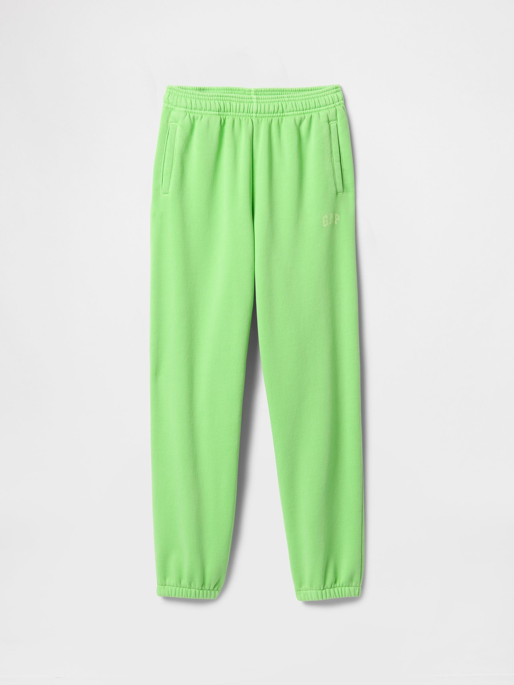 Green Vintage Soft Logo Joggers - Image 4 of 5