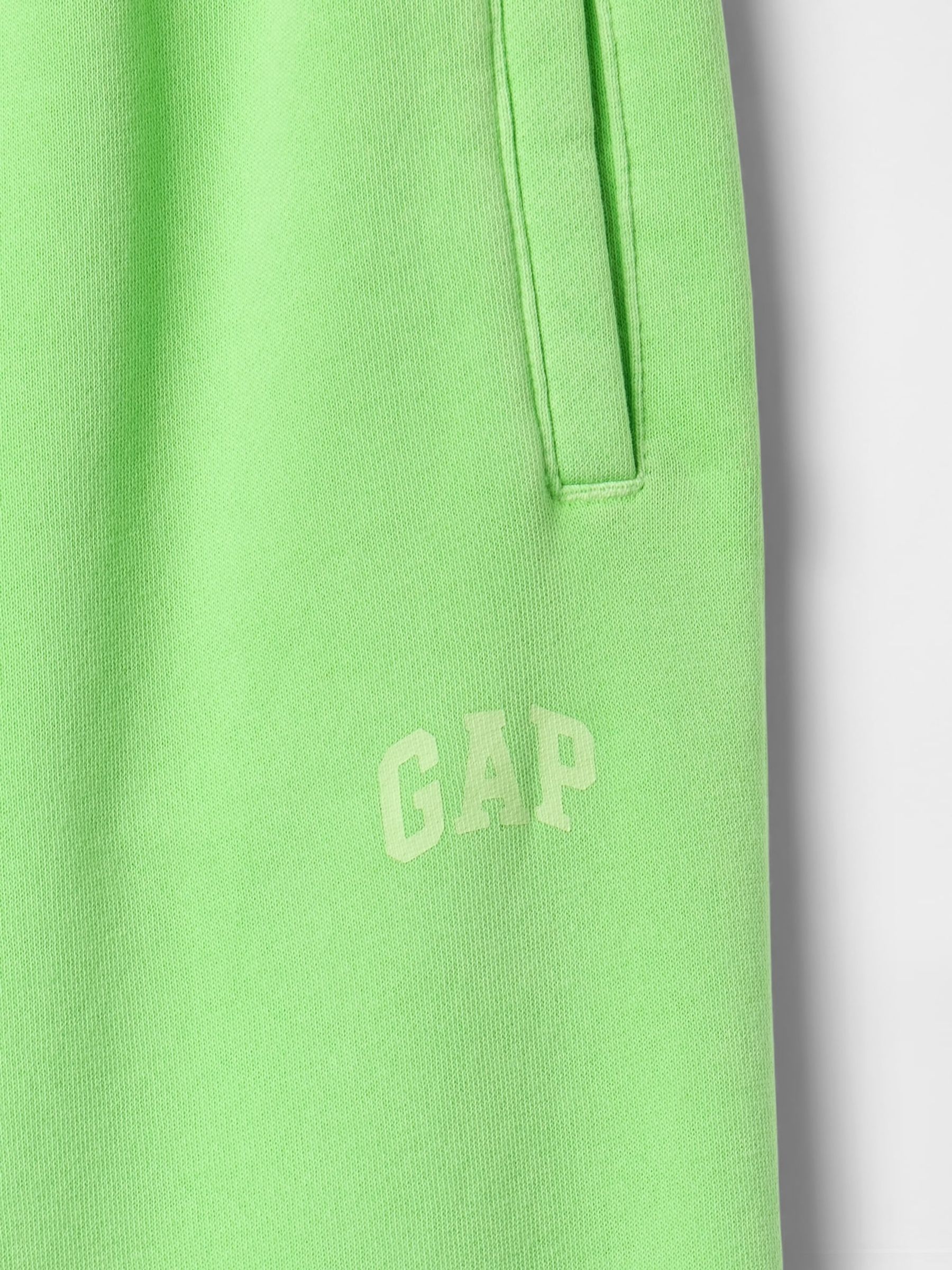Green Vintage Soft Logo Joggers - Image 5 of 5