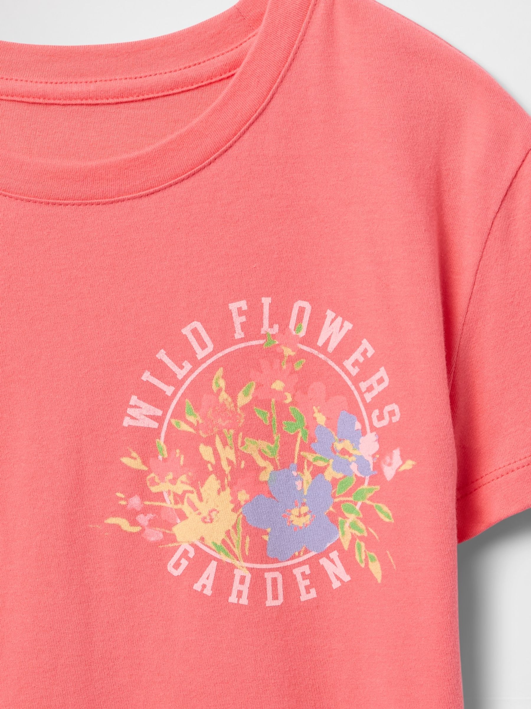 Red Graphic Short Sleeve Crew Neck T-Shirt (4-13yrs) - Image 4 of 4