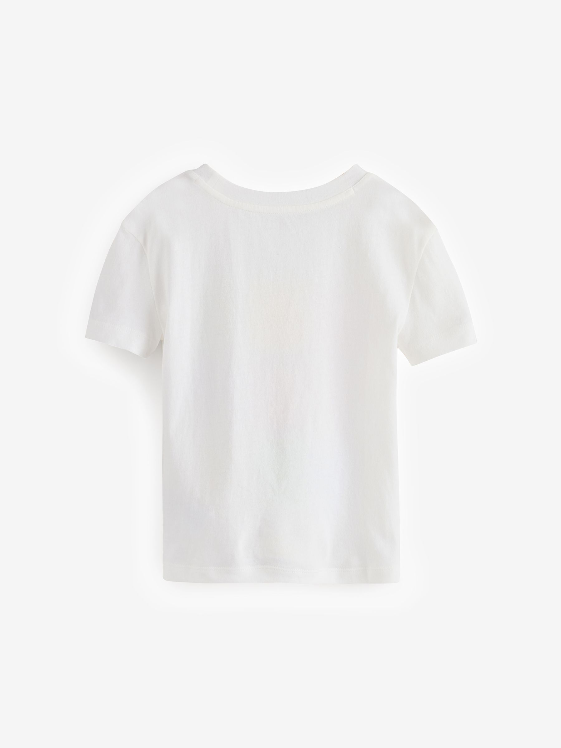 White Smile Cotton Short Sleeve Crew Neck Graphic T-Shirt (4-13yrs) - Image 2 of 4