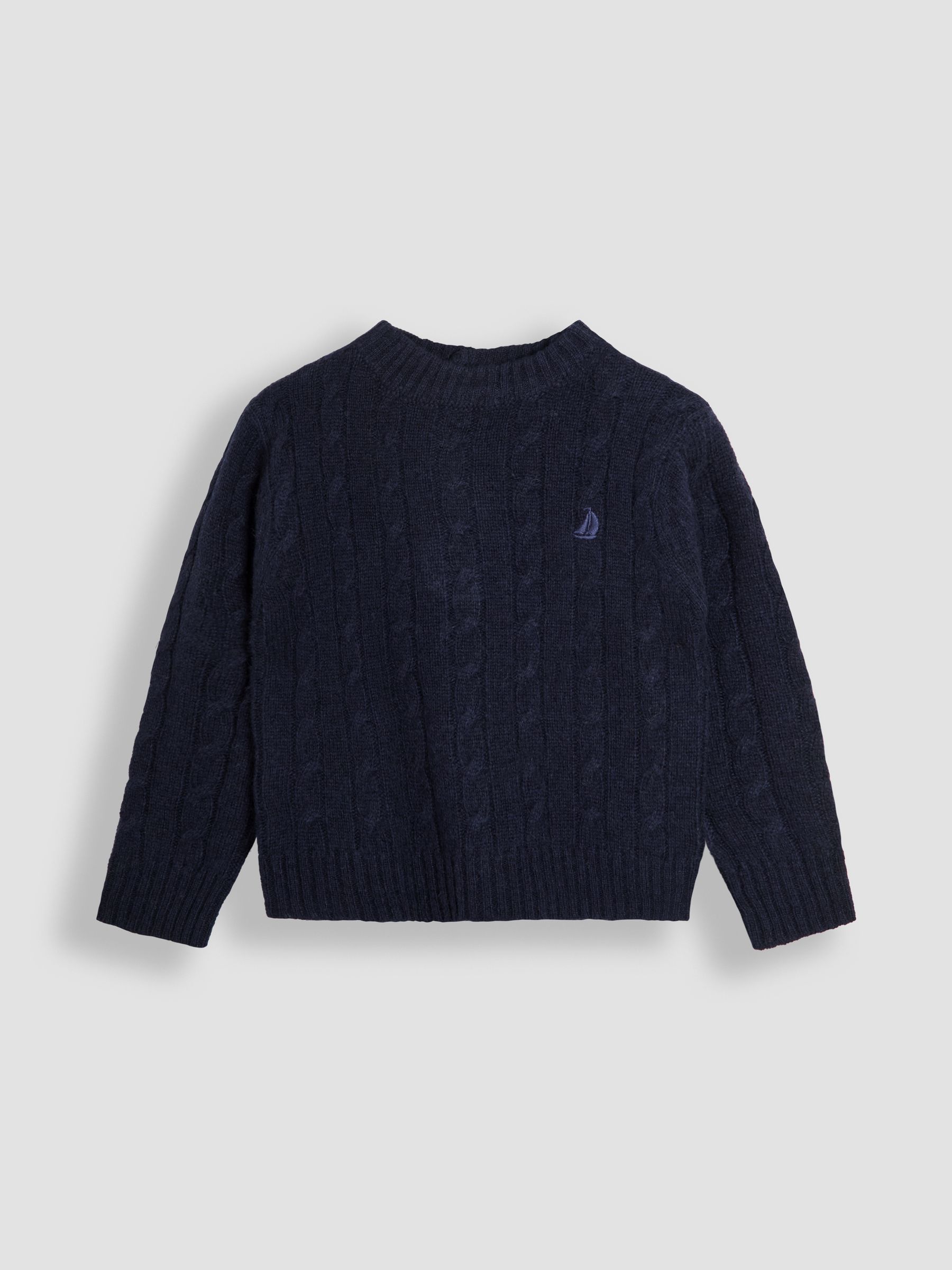 Blue Classic Cable Jumper - Image 1 of 3