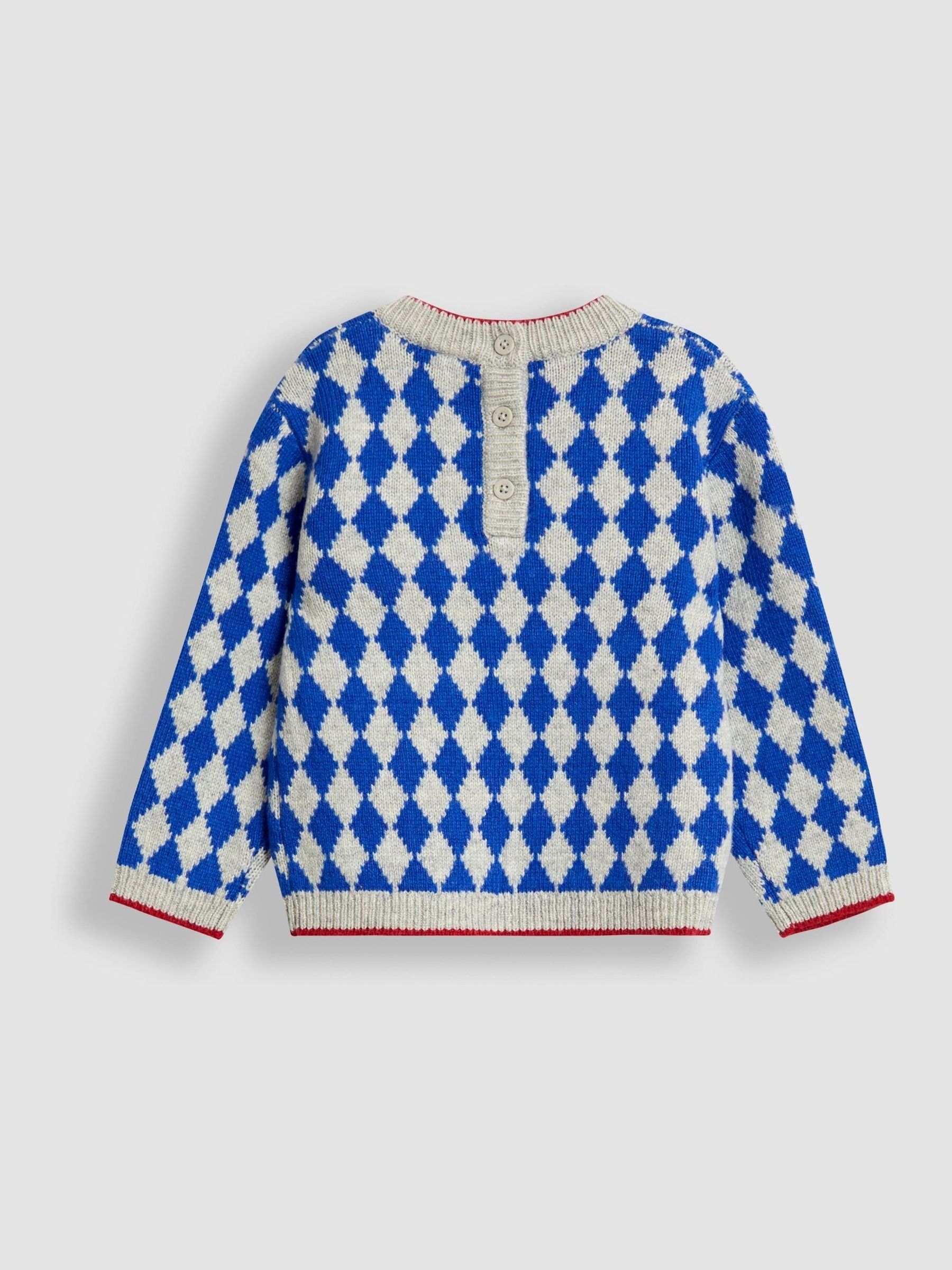 Blue Appliqué Jumper - Image 2 of 3