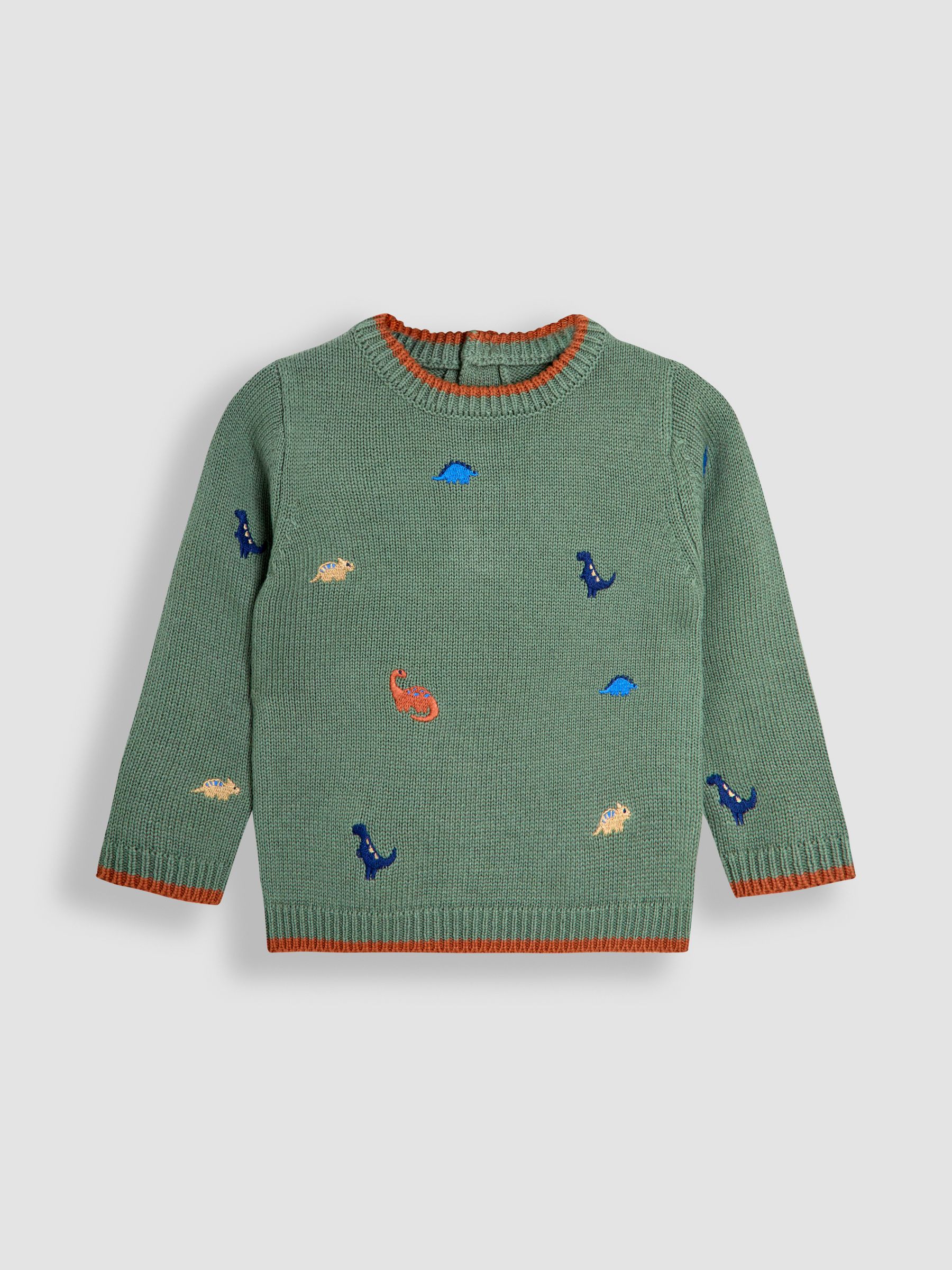 Green Embroidered Jumper - Image 1 of 3