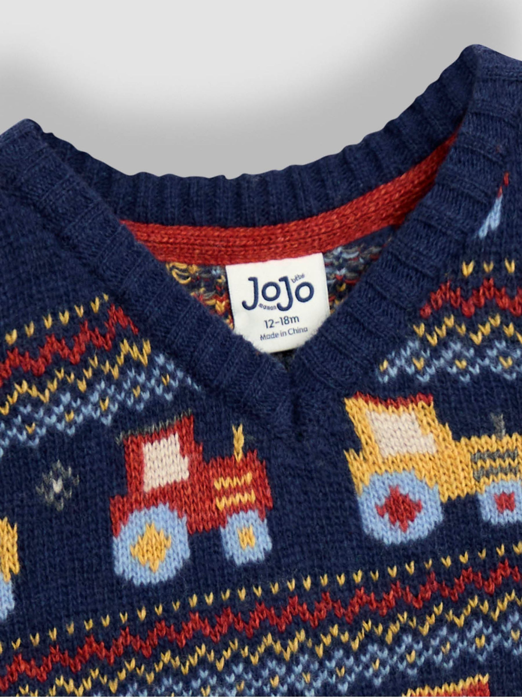 Blue Fair Isle Tank Top - Image 2 of 3