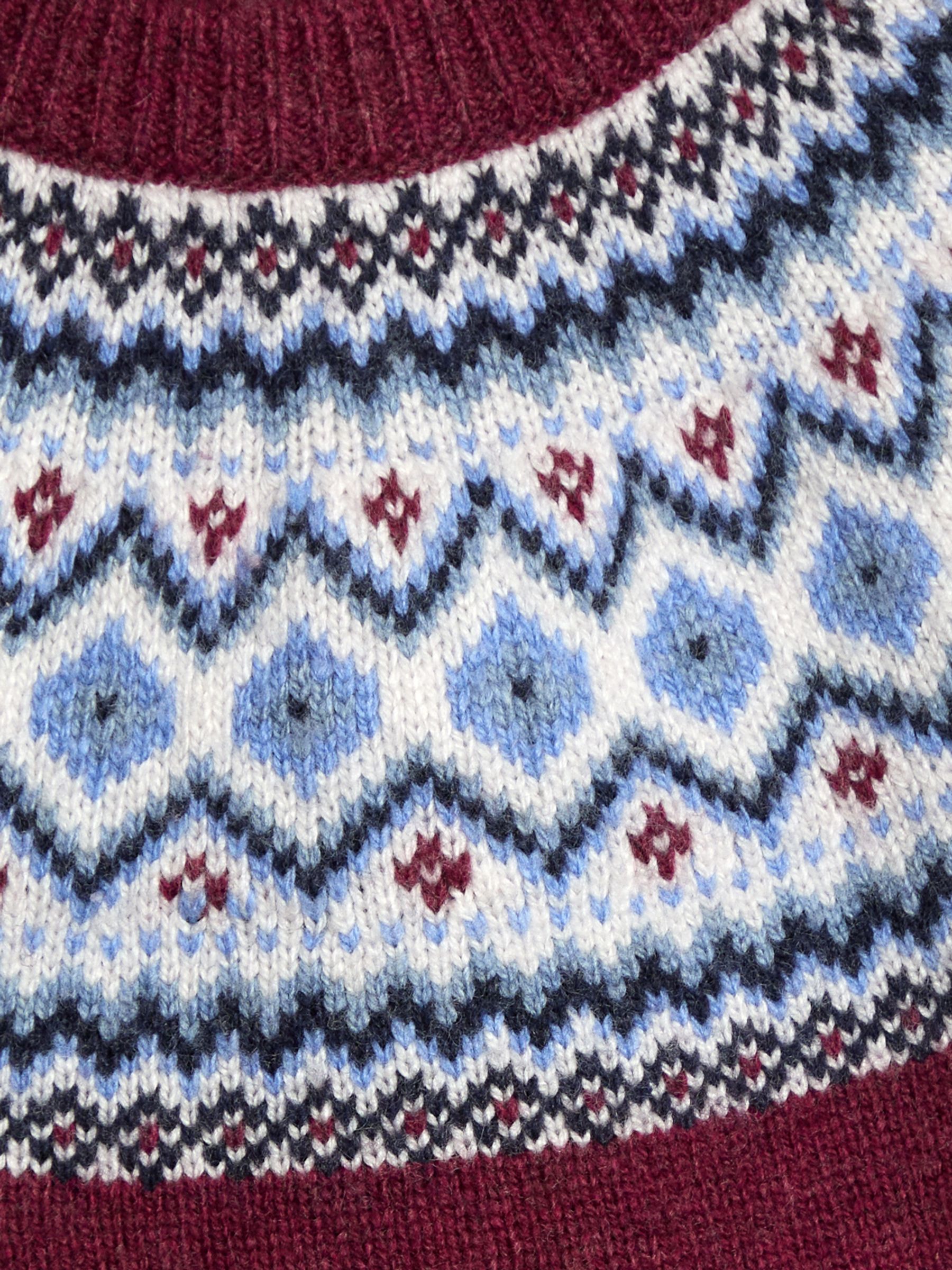 Red Fair Isle Jumper - Image 3 of 3