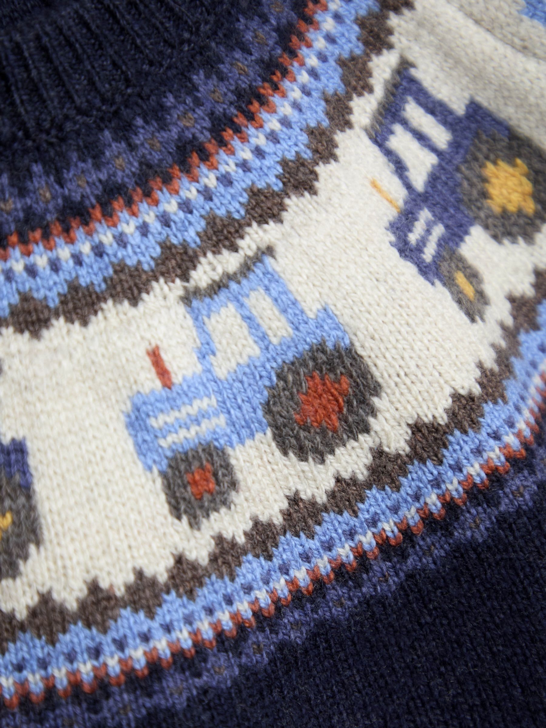 Light Blue Character Fair Isle Jumper - Image 2 of 3