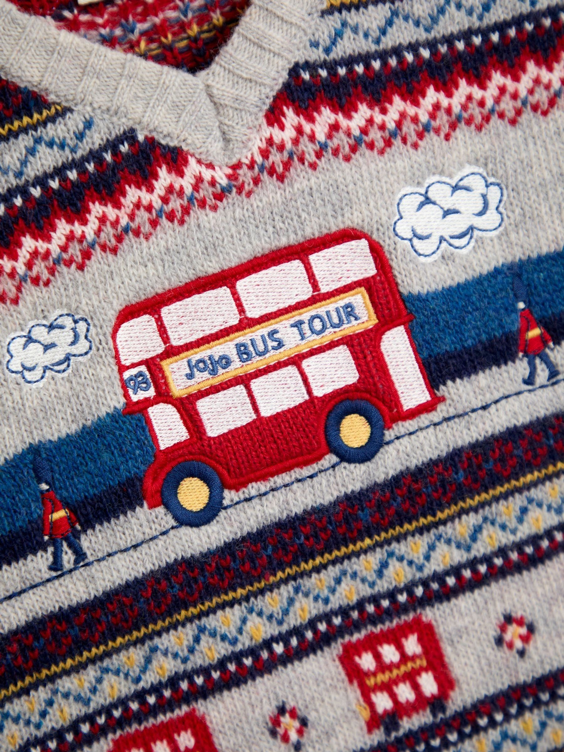 Grey Fair Isle Tank Top - Image 2 of 3