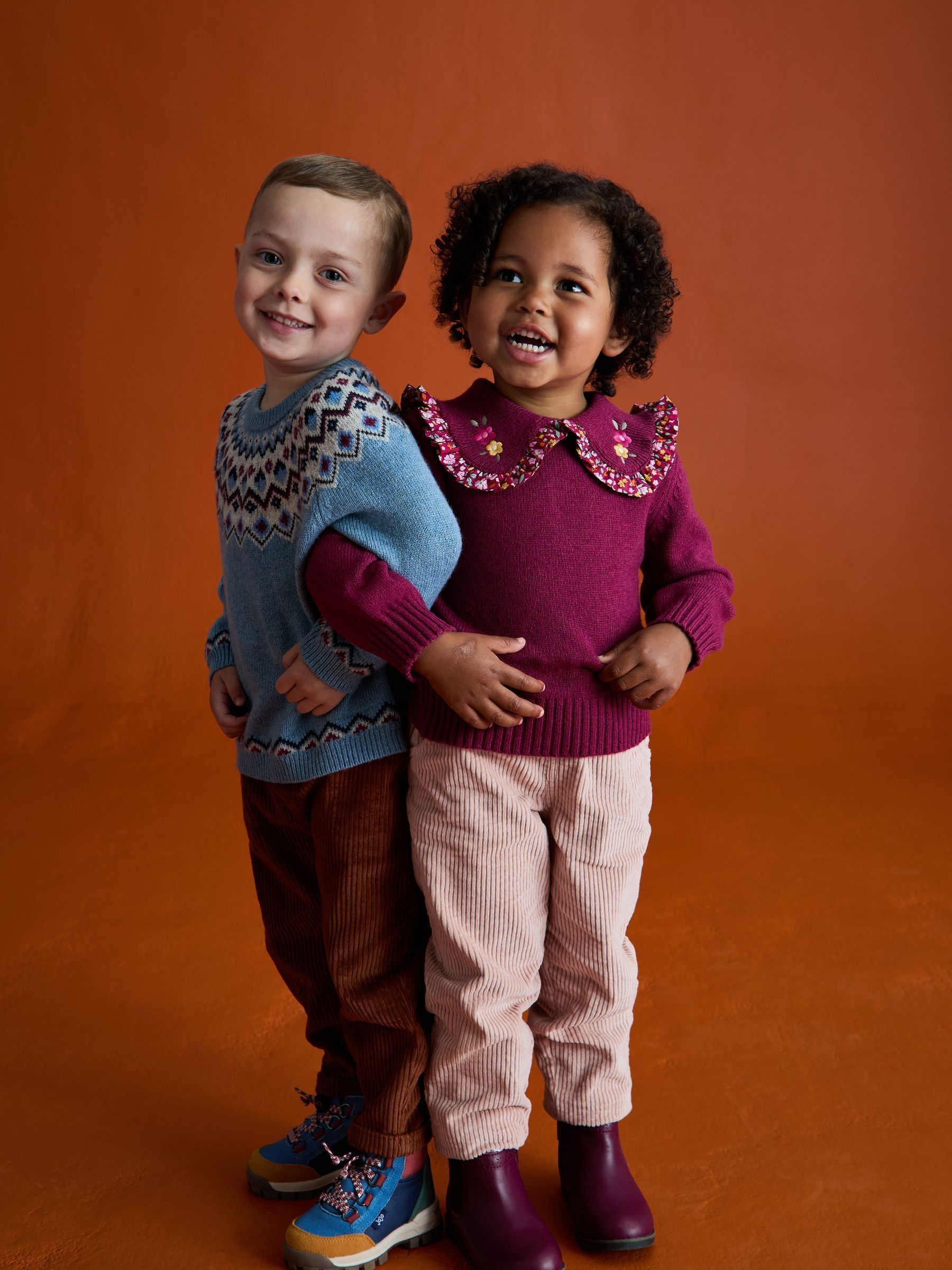 Blue Fair Isle Jumper - Image 2 of 4