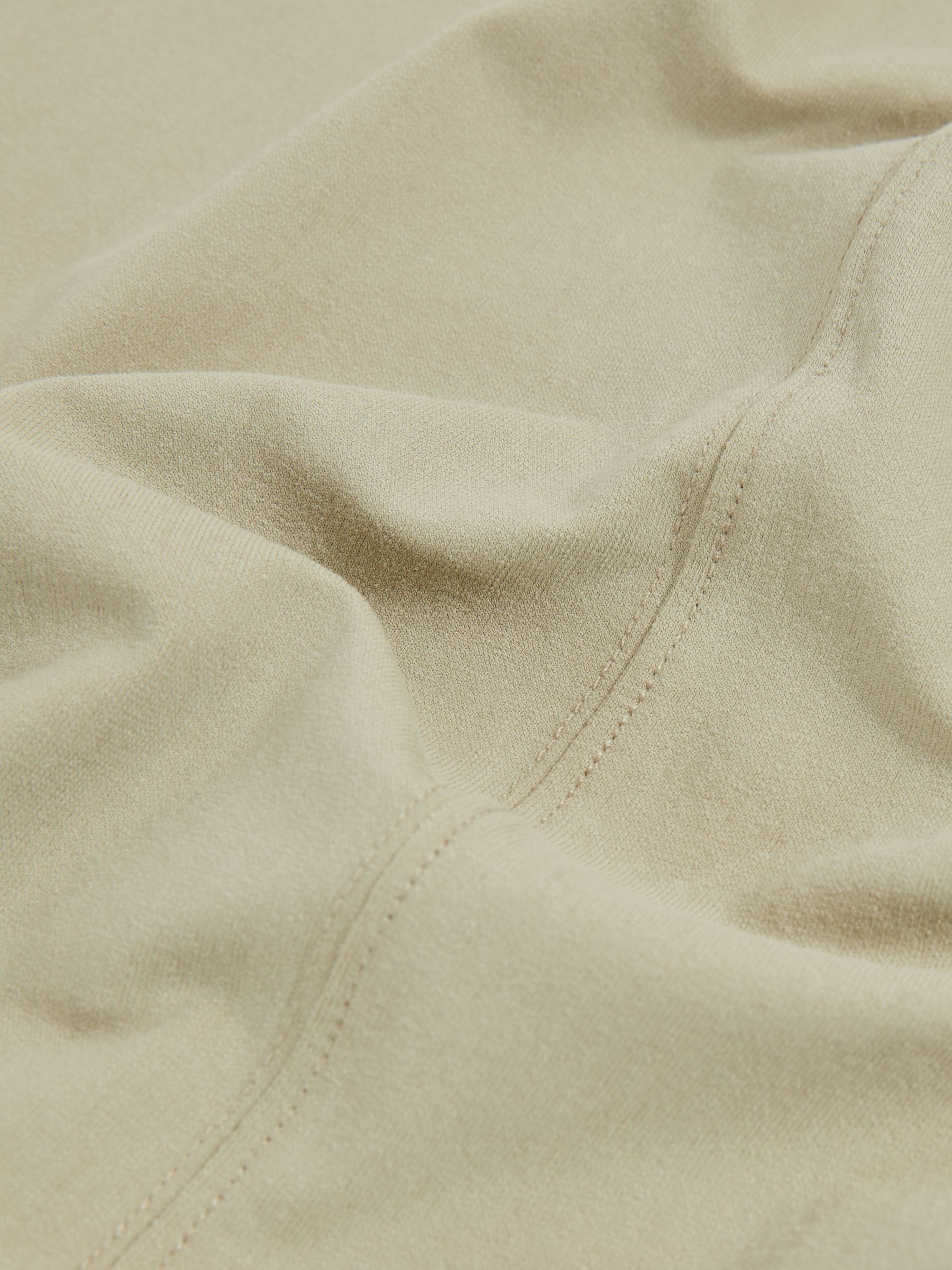 Reiss | Les 100 Ciels Oversize T-Shirt in Sage Green - Image 6 of 6