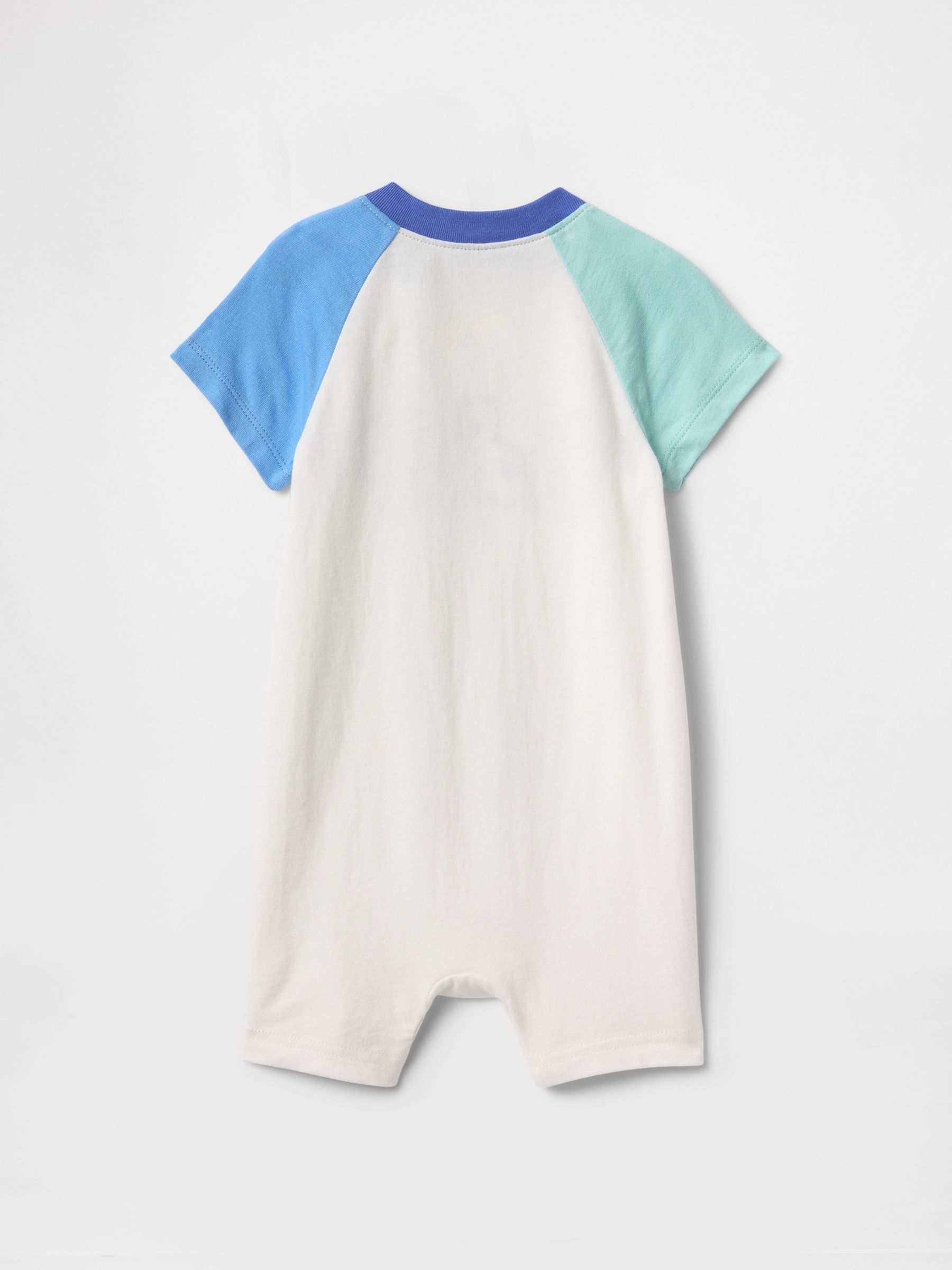 White Logo Romper (Newborn-24mths) - Image 2 of 2