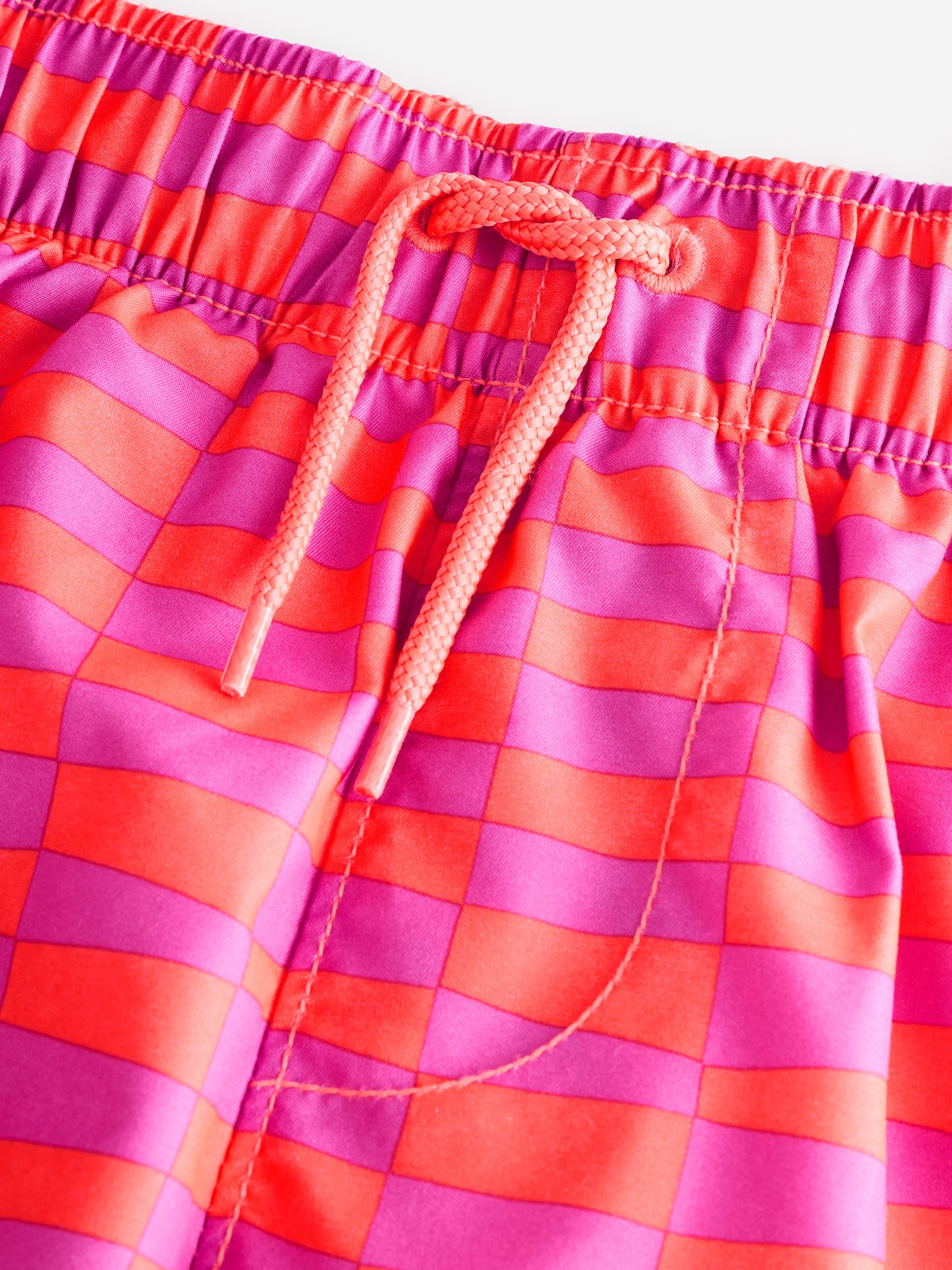 Pink Drawstring Swimming Shorts (4-13yrs) - Image 4 of 4