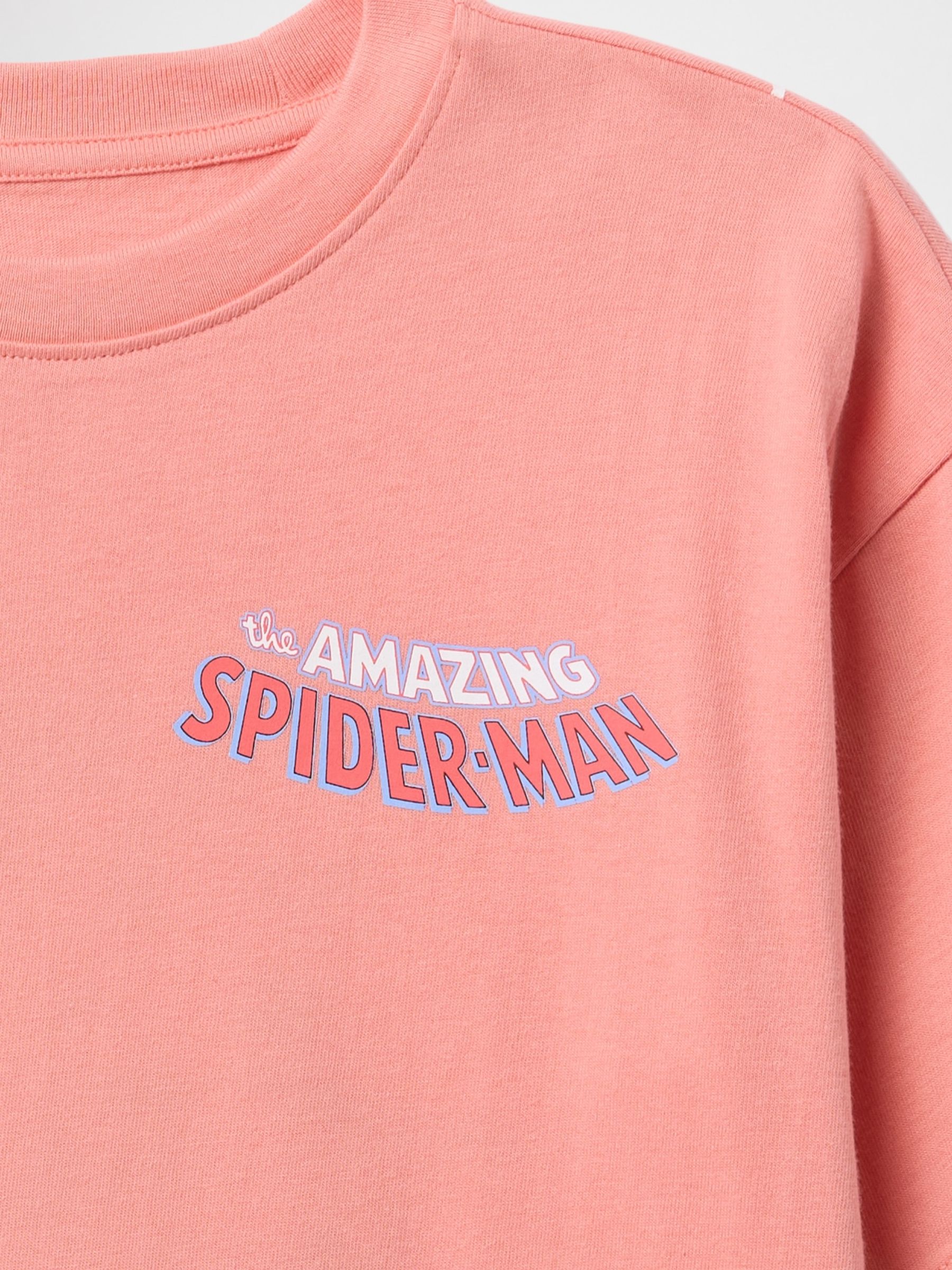 Orange Spider-Man Marvel Graphic T-Shirt - Image 2 of 3