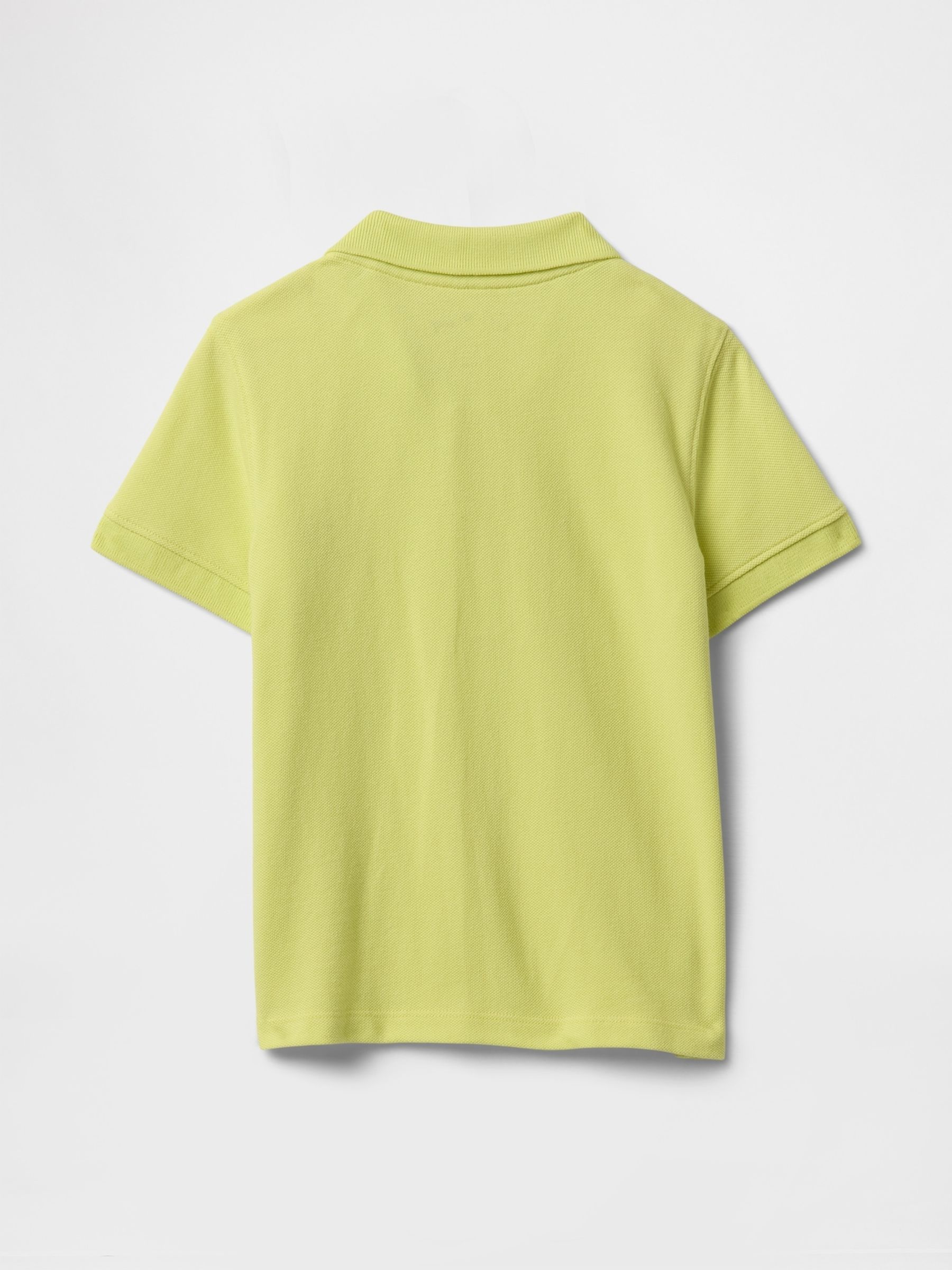 Lime Green Mickey Mouse Disney Pique Polo Shirt (6mths-5yrs) - Image 2 of 3