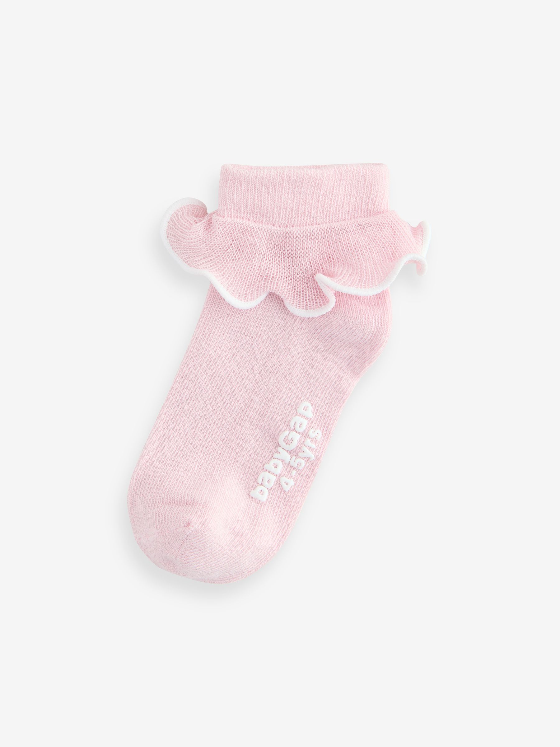 Multi/Purple Ruffle Ankle Socks 7-Pack - Image 8 of 11