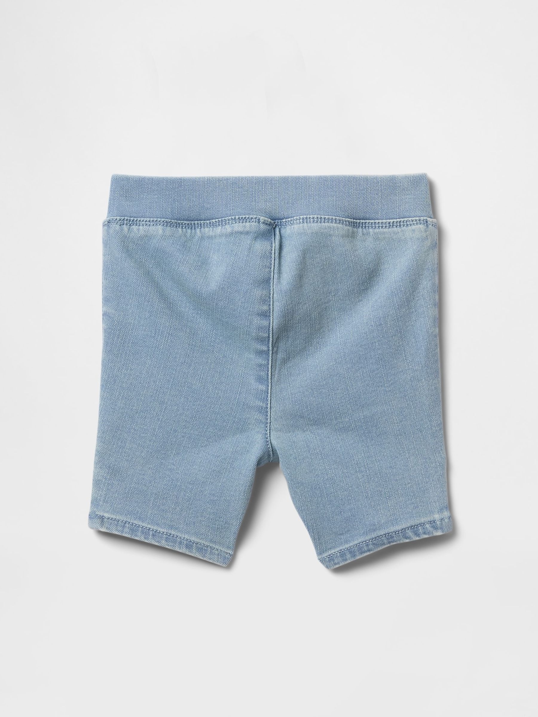 Blue Denim Cycling Shorts (6mths-5yrs) - Image 2 of 2