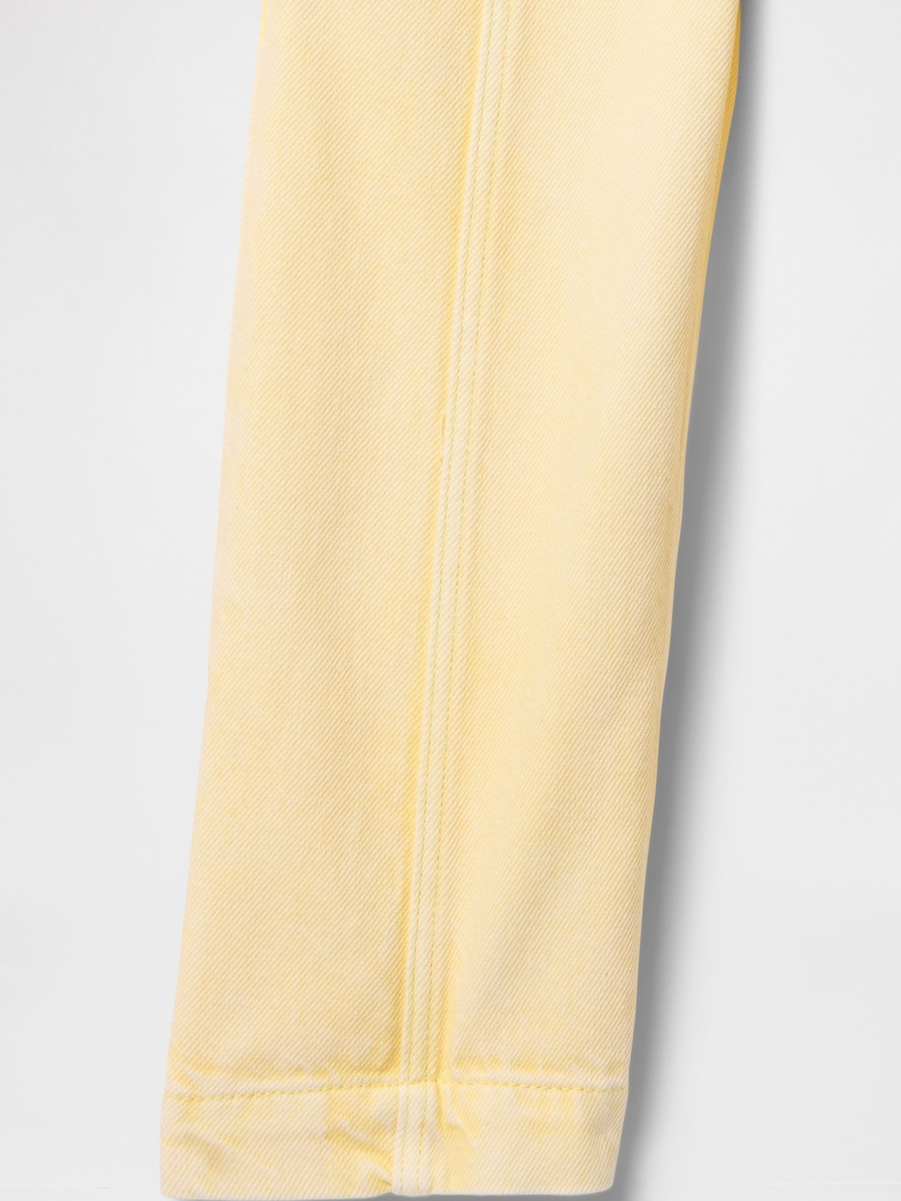 Yellow UltraSoft Pull On Baggy Wide Leg Jeans (6mths-5yrs) - Image 4 of 5