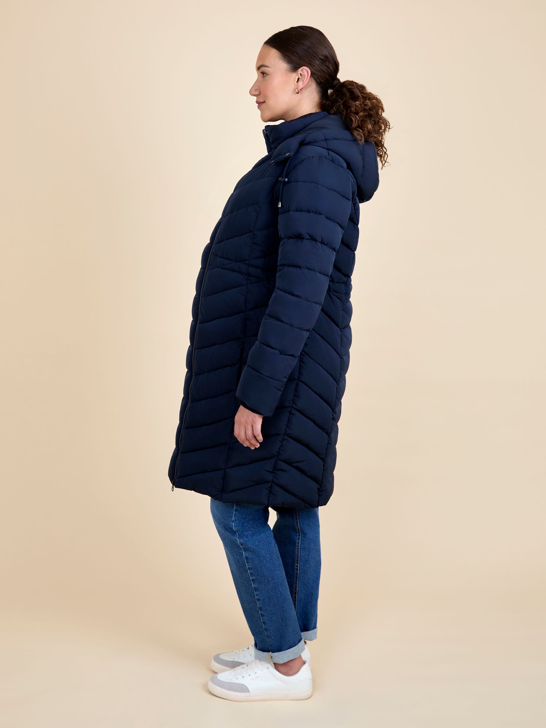 Navy 2-in-1 Maternity Puffer Coat - Image 2 of 5