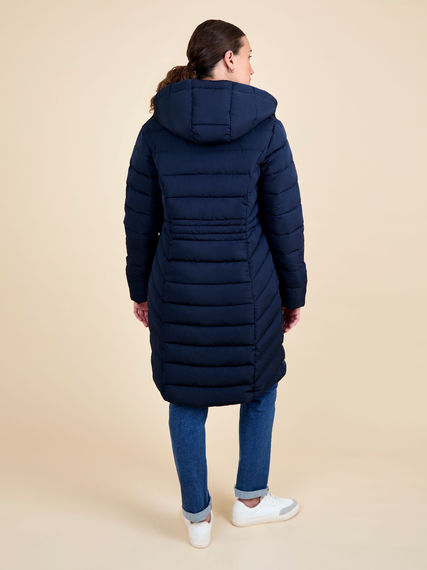 Navy 2-in-1 Maternity Puffer Coat - Image 3 of 5