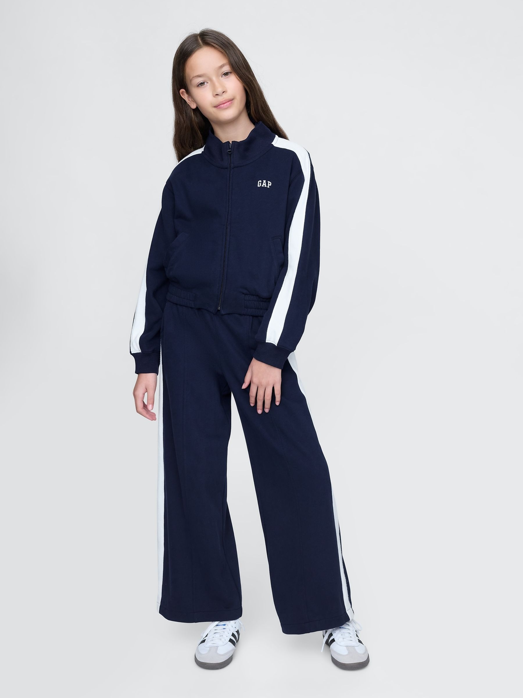 Blue Vintage Soft Logo Zip Jacket (4-13yrs) - Image 3 of 5