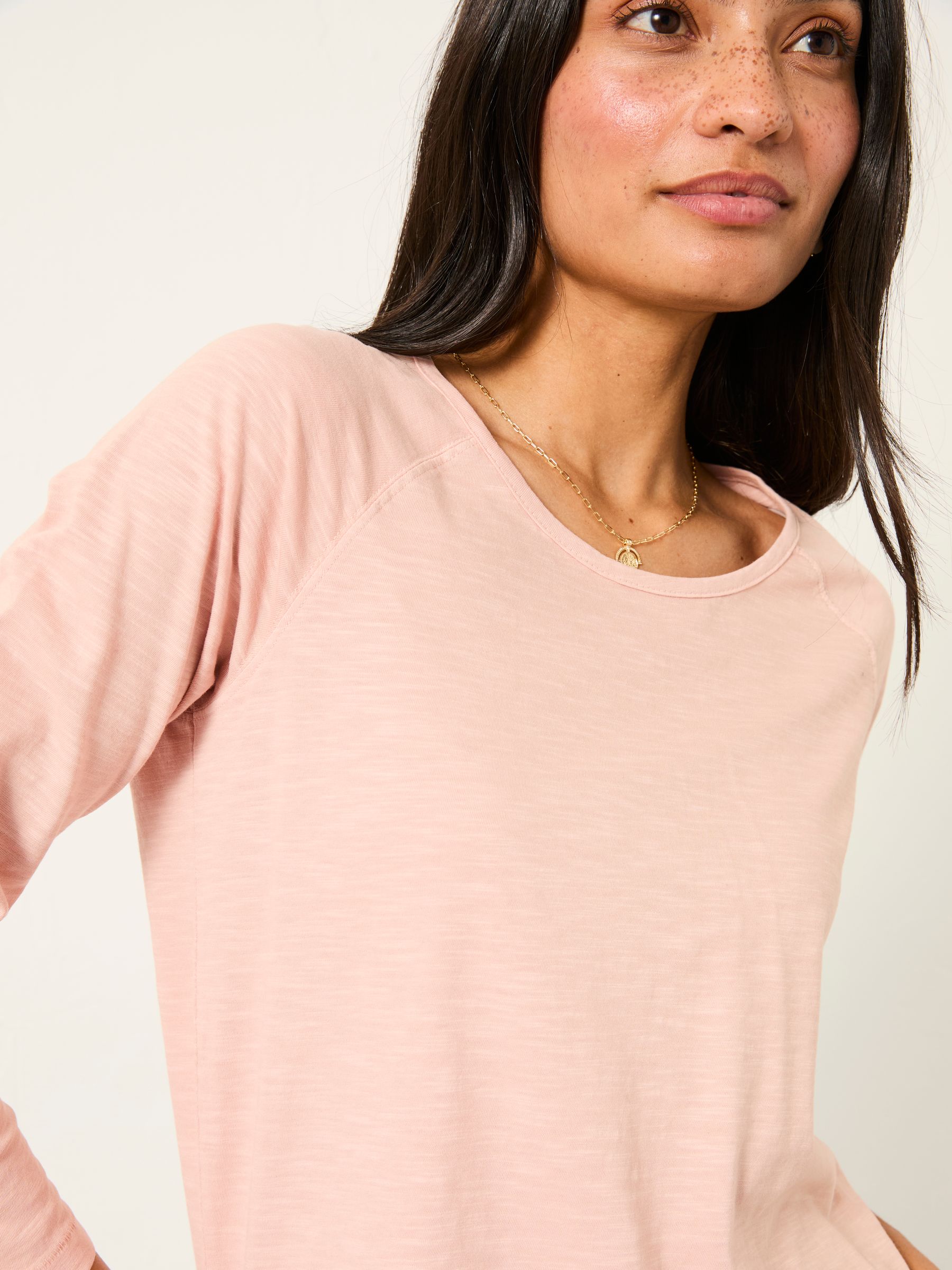 Ava Rose Pink Long Sleeve T Shirt - Image 4 of 5