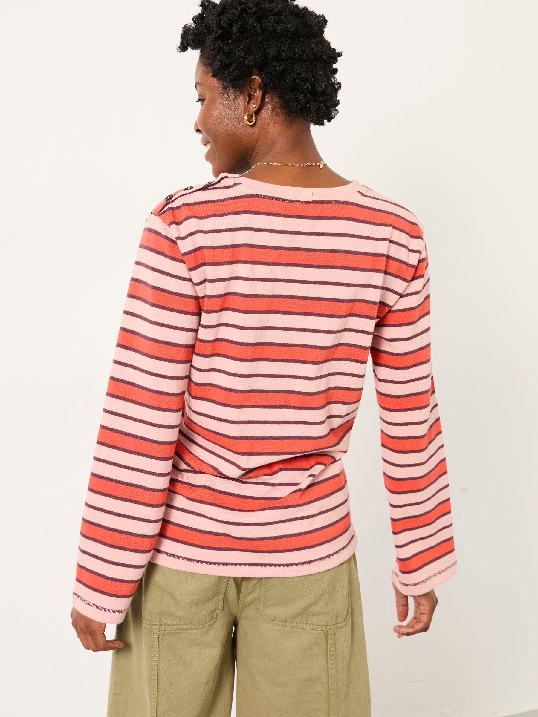 Hope Pink Stripe Top - Image 2 of 6