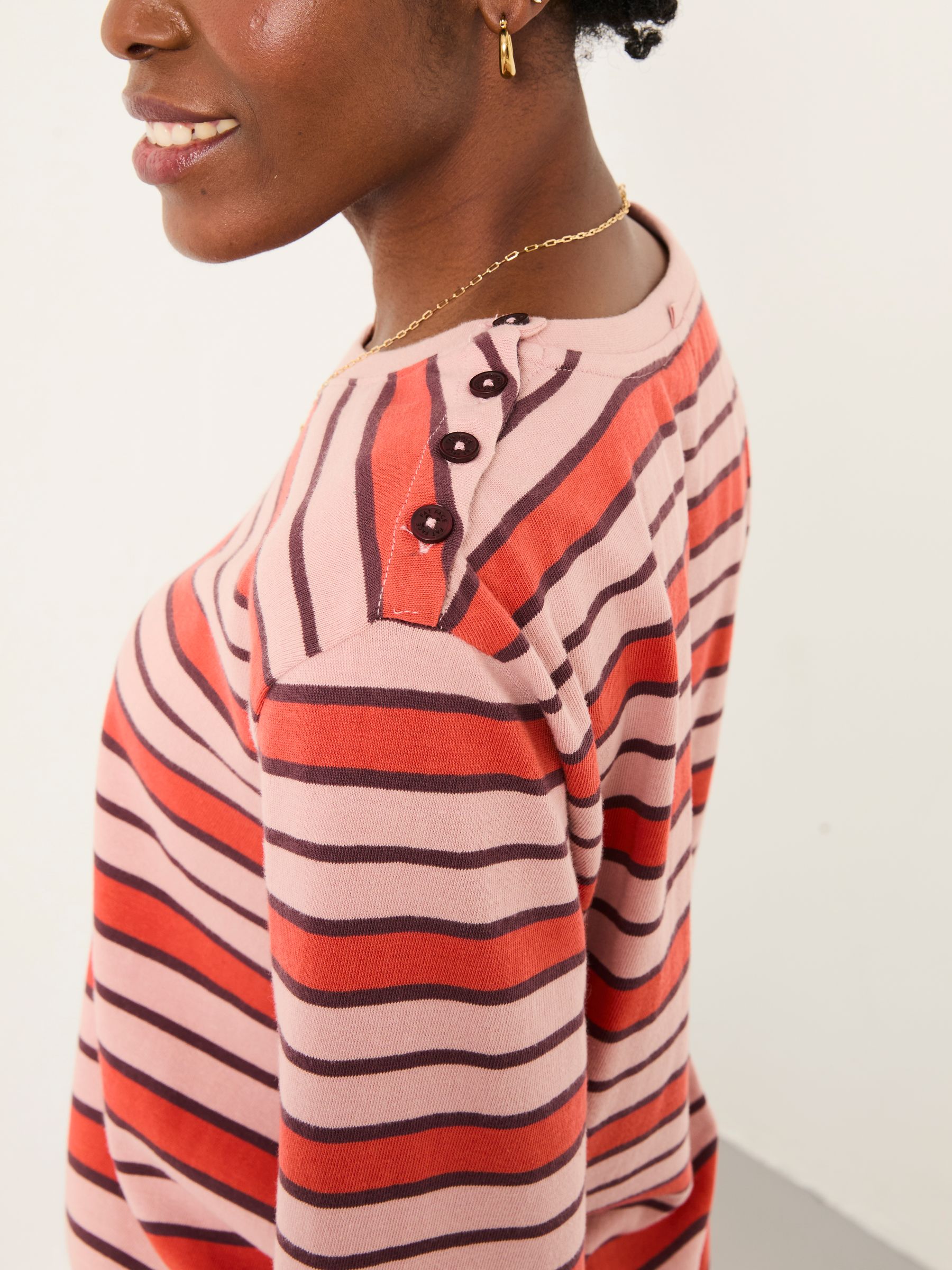 Hope Pink Stripe Top - Image 3 of 6