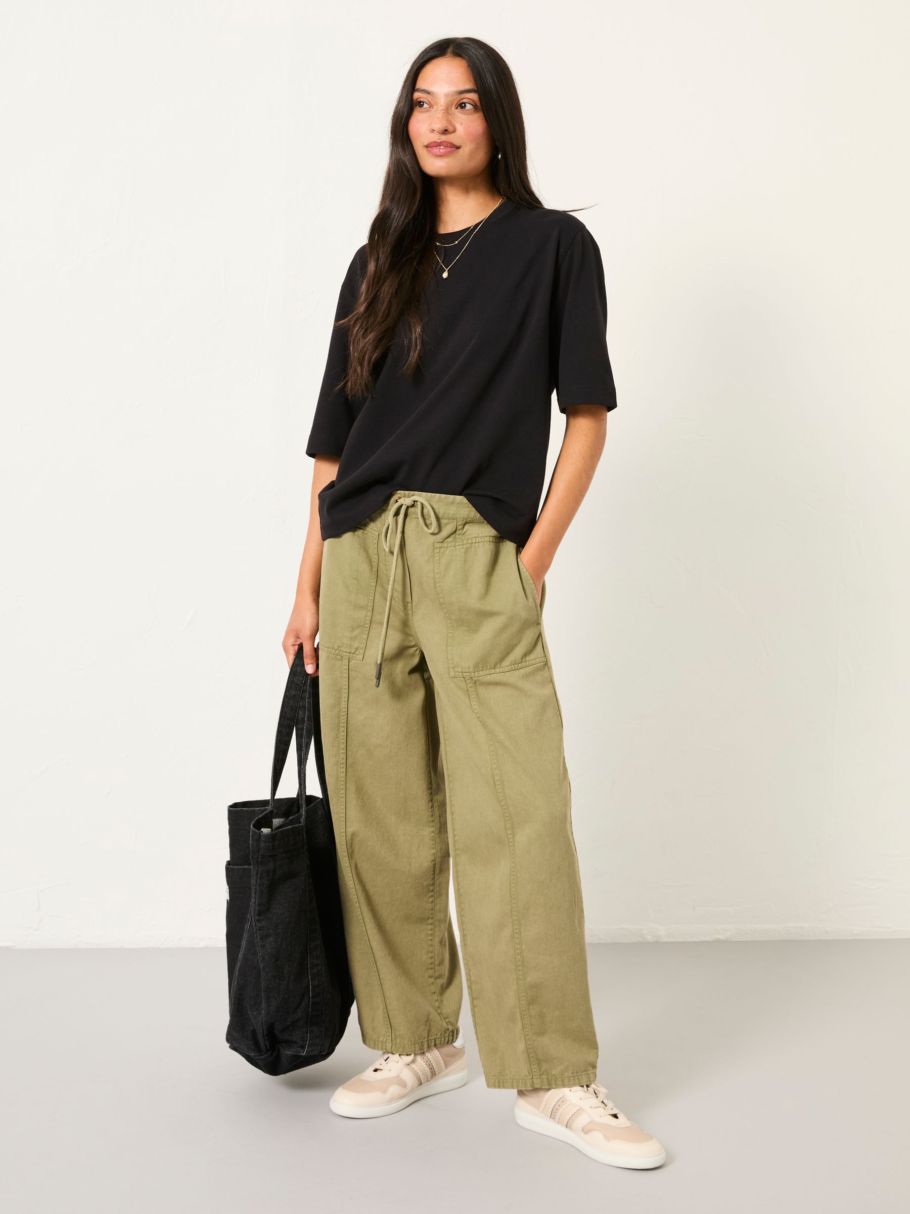 Anais Black Relaxed T Shirt - Image 5 of 6