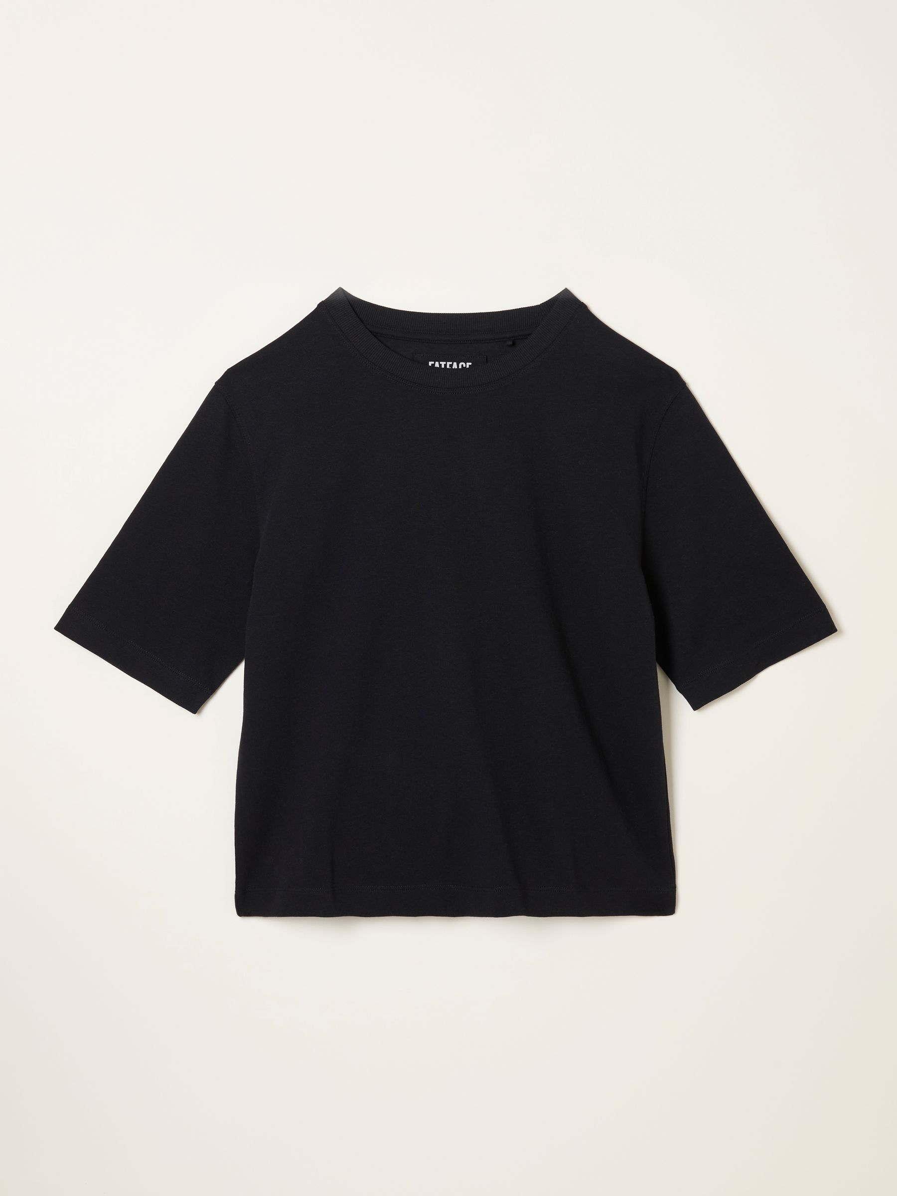 Anais Black Relaxed T Shirt - Image 6 of 6