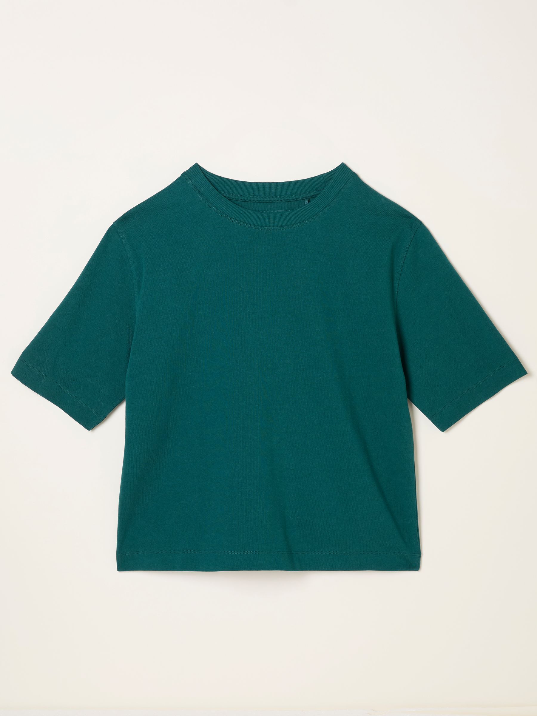 Anais Teal Blue Relaxed T Shirt - Image 5 of 5