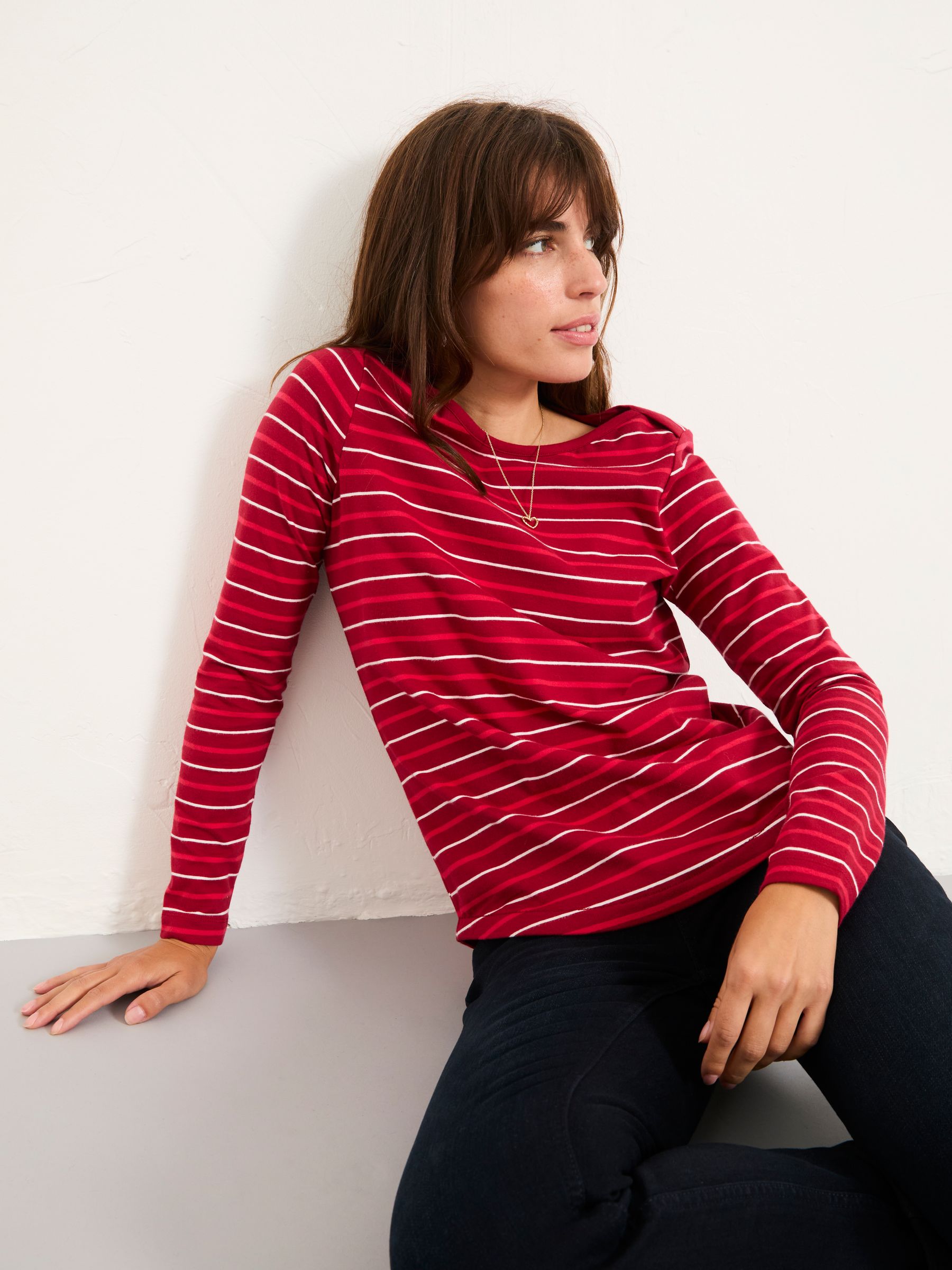 Breton Red Stripe T Shirt - Image 4 of 5