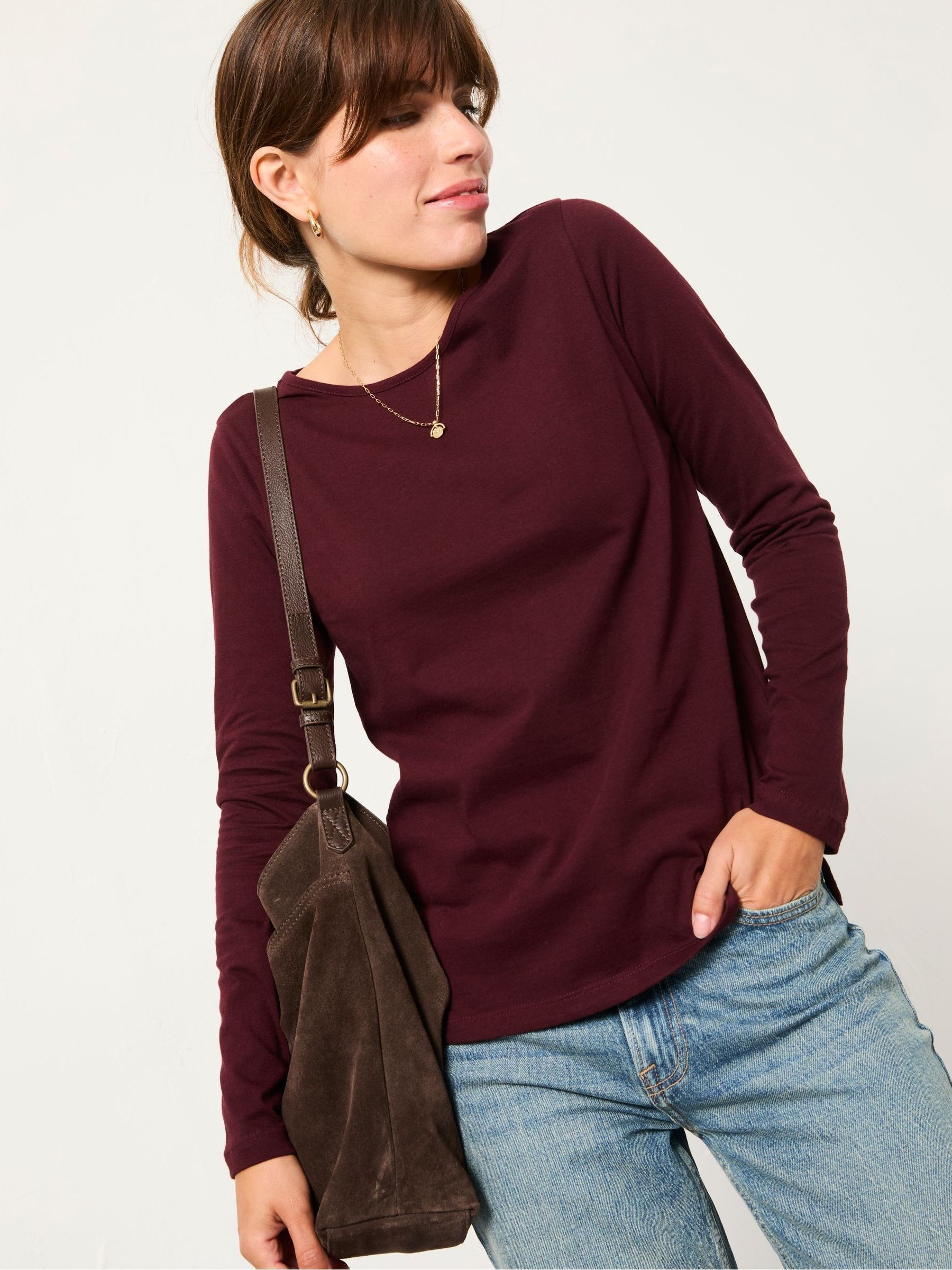 Purple/Pink 2 Pack Long Sleeve T Shirt - Image 3 of 8