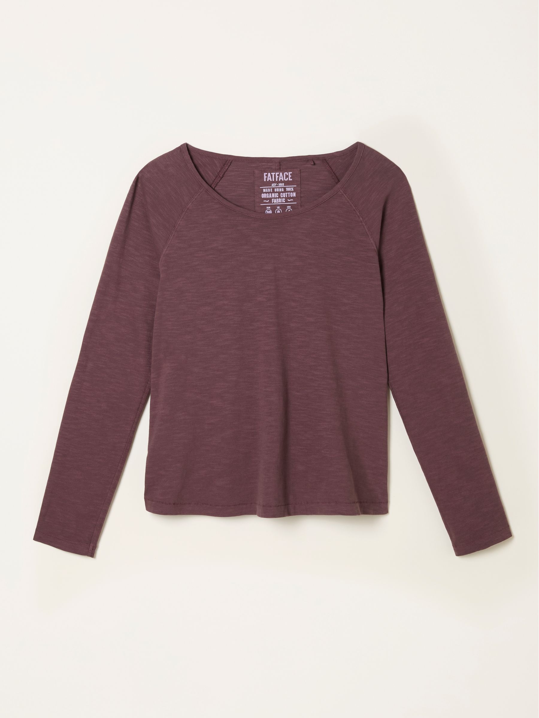 Ava Dusky Purple Long Sleeve T Shirt - Image 5 of 5