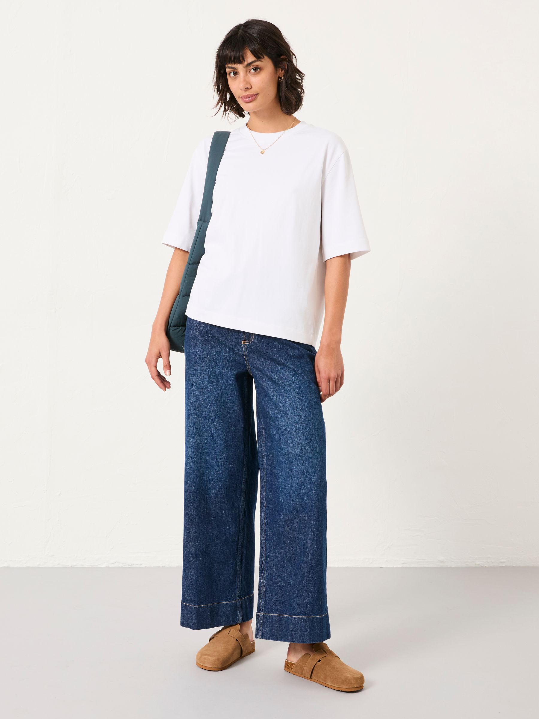 Anais White Relaxed T Shirt - Image 3 of 6