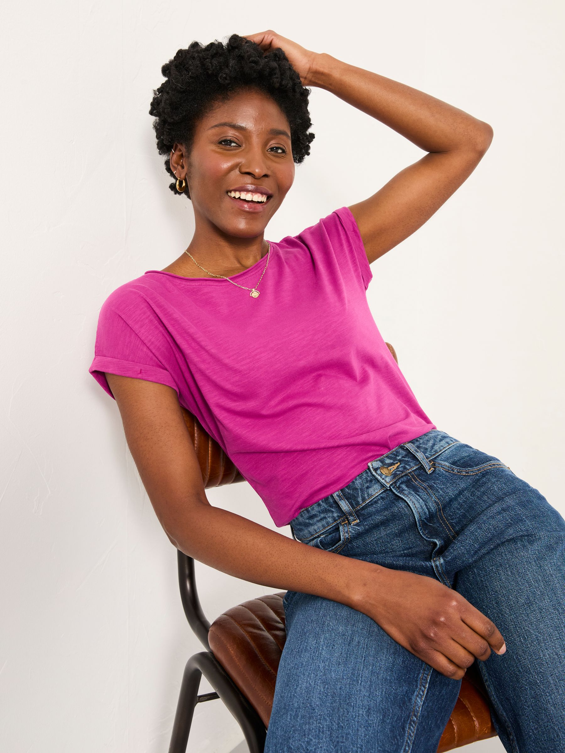 Ivy Plum Purple T-Shirt - Image 4 of 5