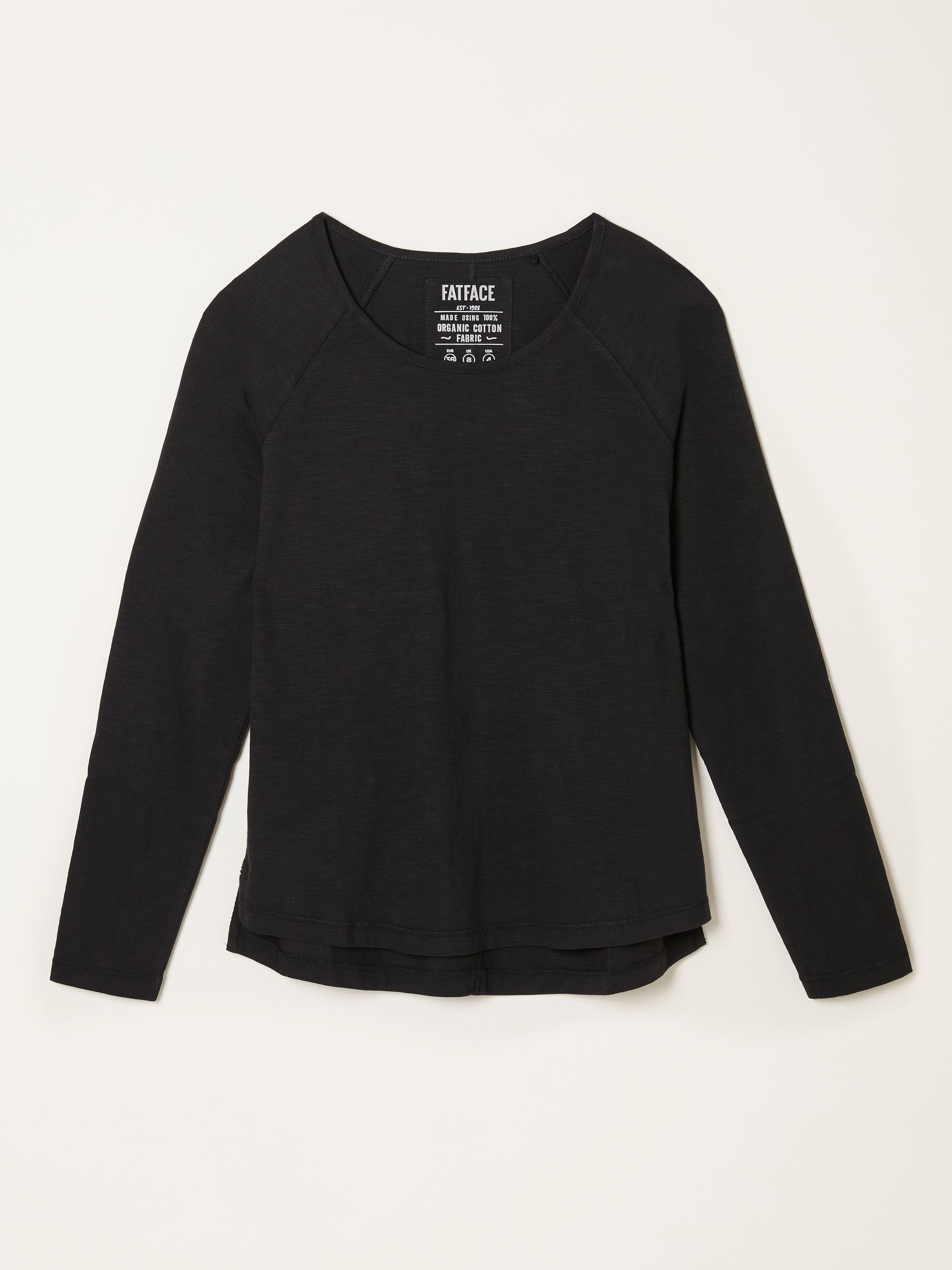 Ava Black Long Sleeve T Shirt - Image 5 of 5